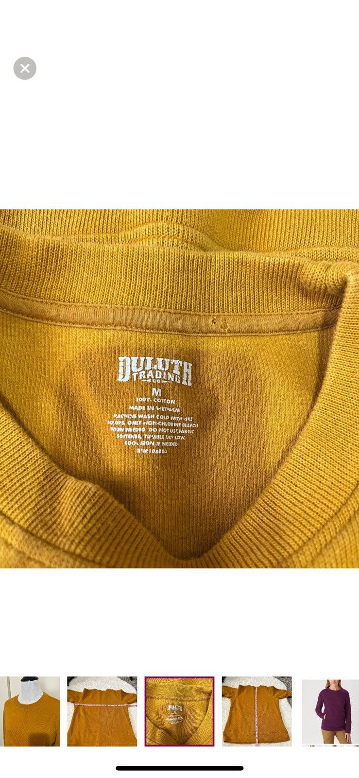 Duluth Trading Company Duluth trading co medium rib crewneck sweatshirt Size M / US 6-8 / IT 42-44 - 3 Thumbnail
