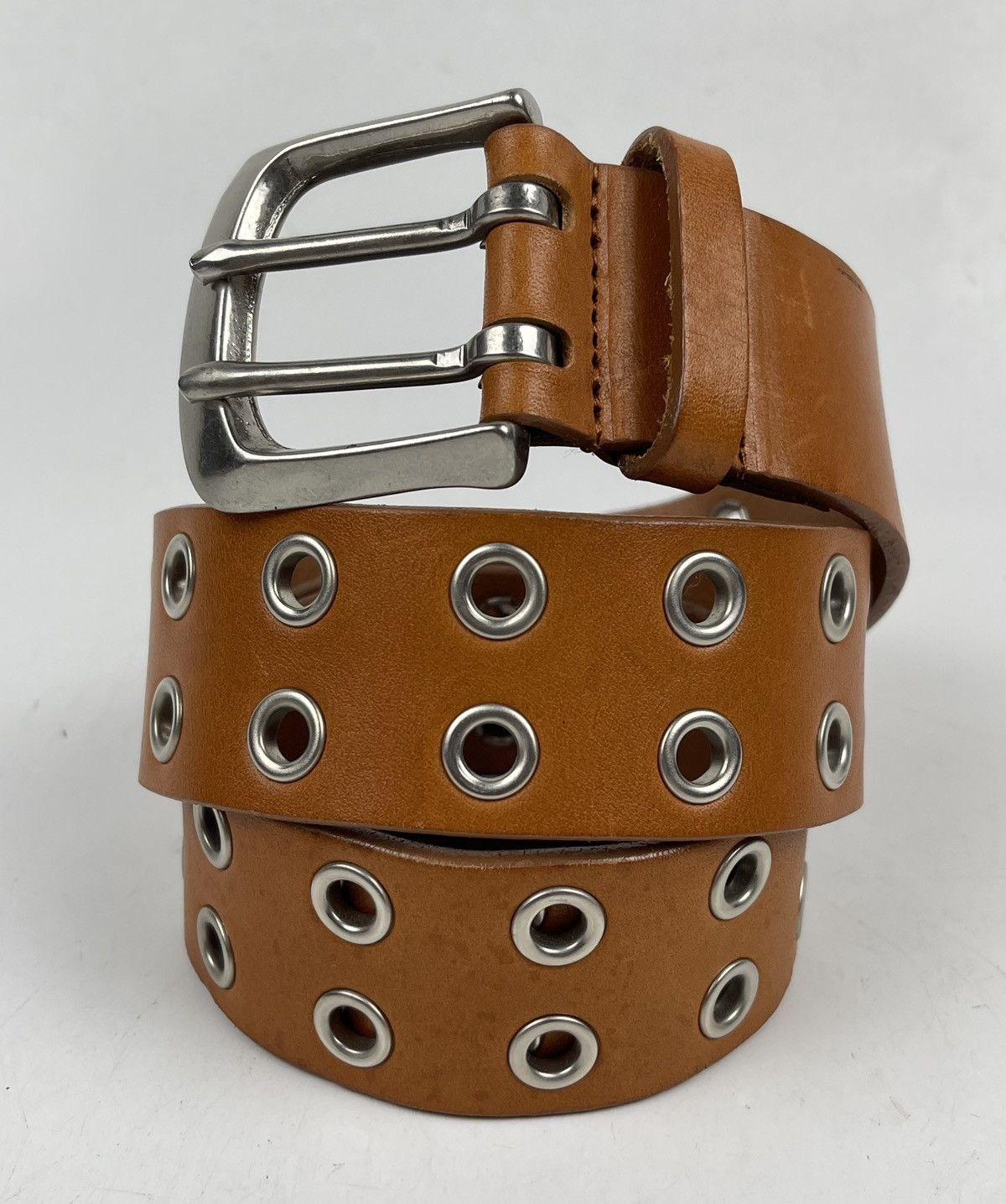 Japanese Brand × Seditionaries studded leather belt tc34 Size 34 - 1 Thumbnail
