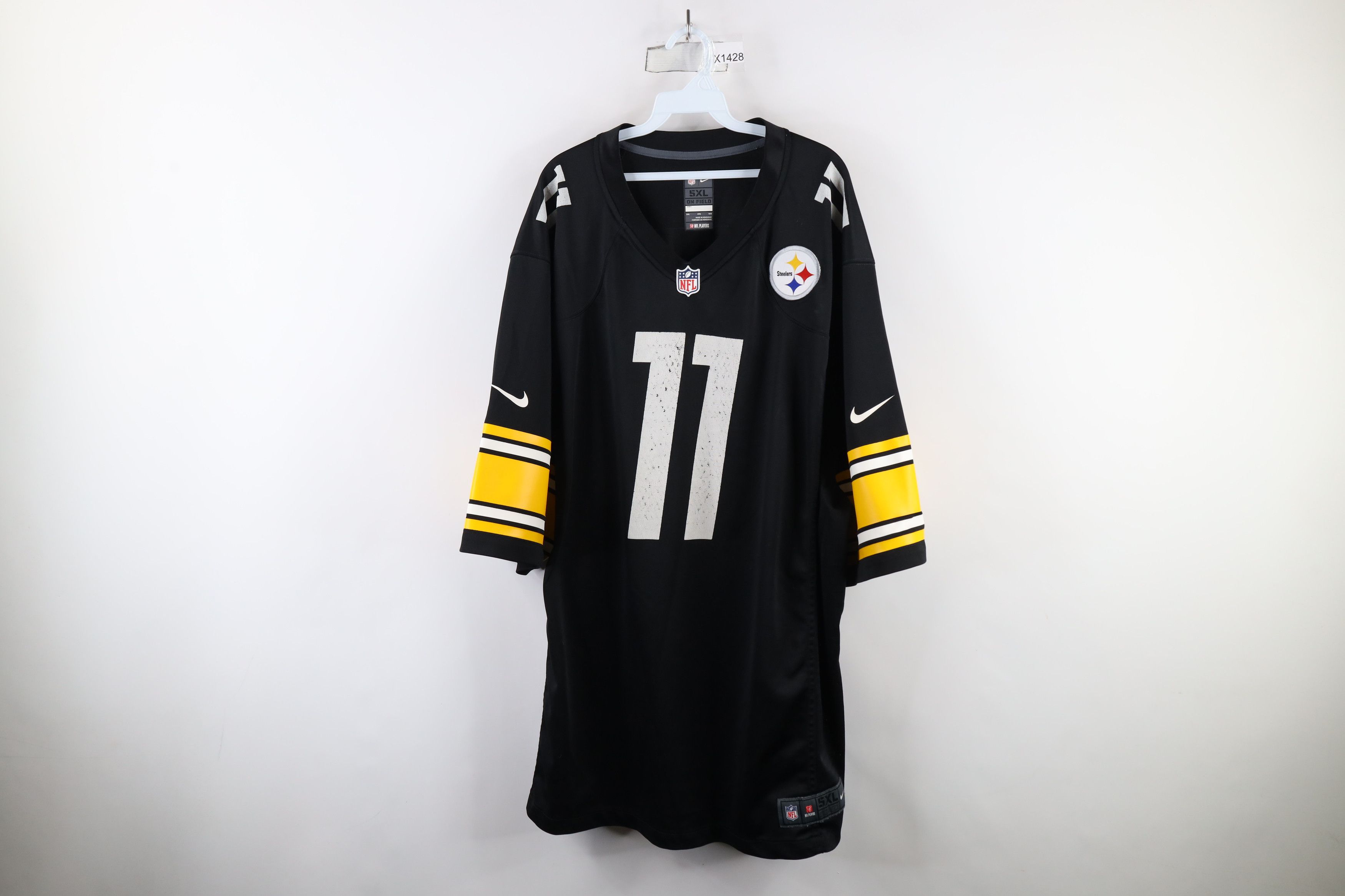 Nike × Vintage Nike On Field Pittsburgh Steelers Football Jersey Black Size US XXL / EU 58 / 5 - 1 Thumbnail