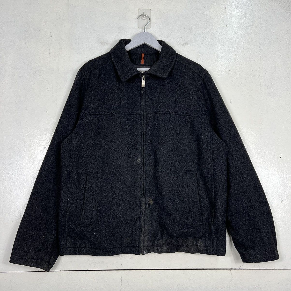 Dockers 🔥 VINTAGE DOCKERS WOOL JACKET Size US L / EU 52-54 / 3 - 2 Thumbnail