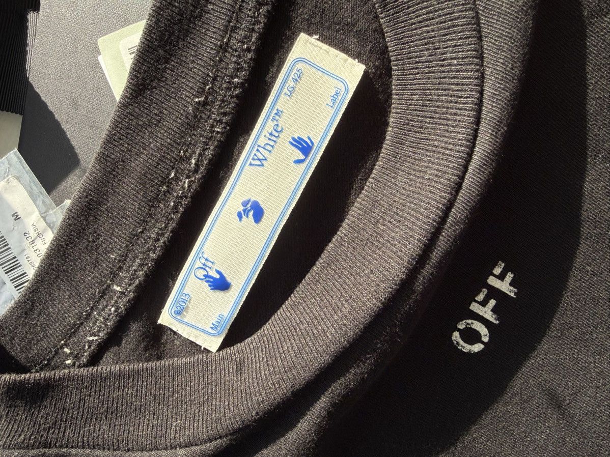 Off-White Off-White SS21 Slim Stencil Tee Size US XS / EU 42 / 0 - 3 Thumbnail