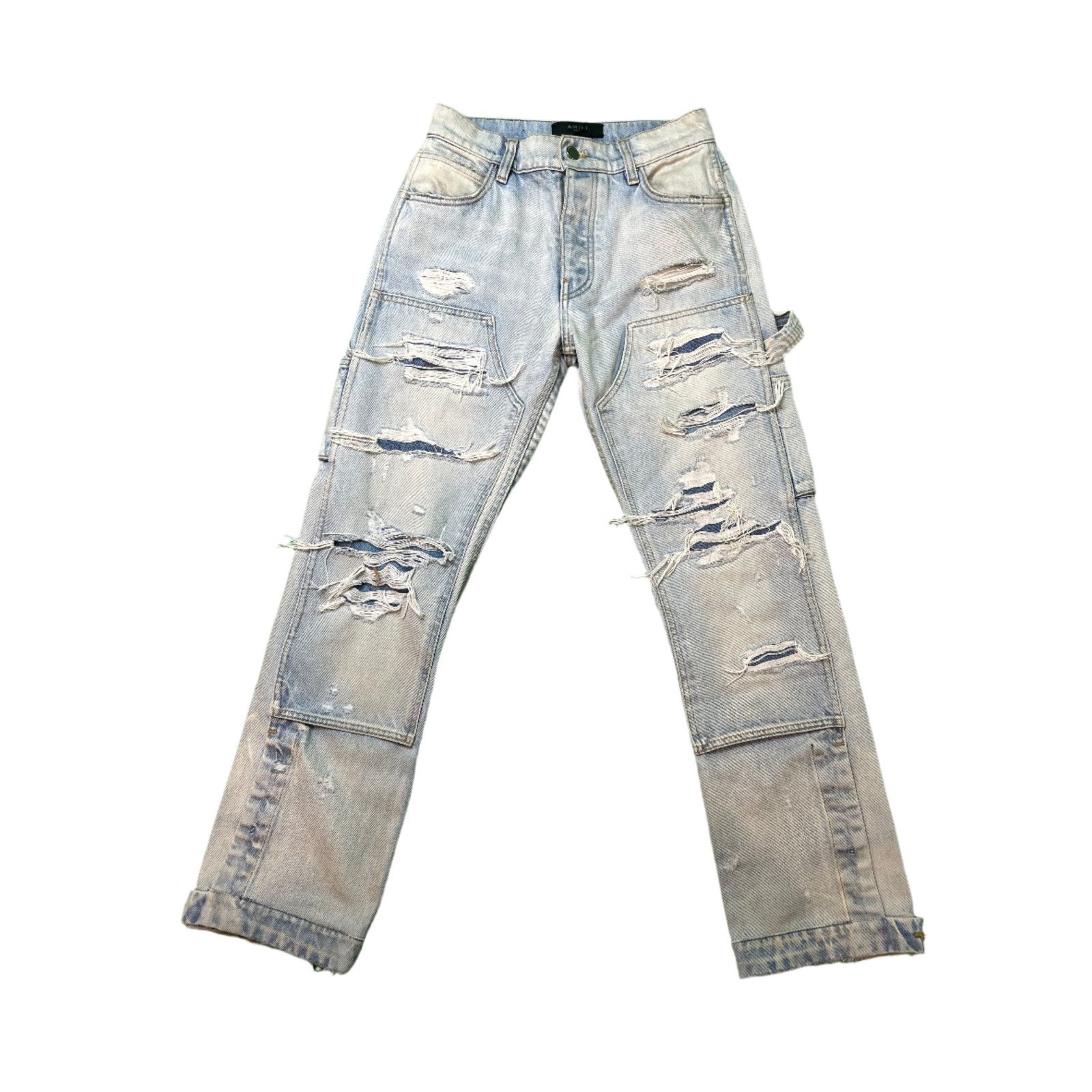 パンツ amiri slim fit jeans28 Slim jean Amiri Black size 28 US in Cotton - elasthane