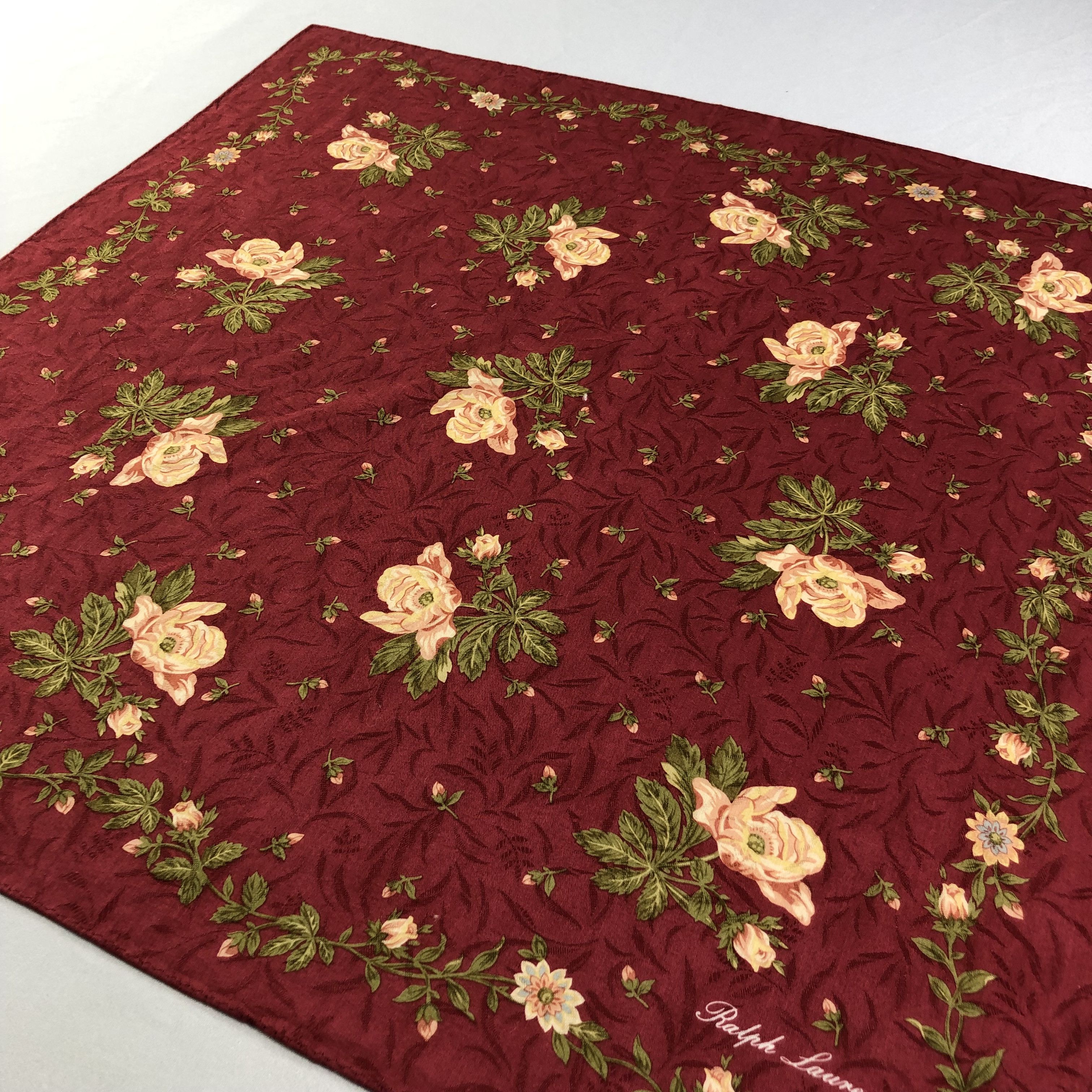Ralph Lauren Ralph Lauren Floral Handkerchief Neckerchief Bandana H1968 Size ONE SIZE - 3 Thumbnail