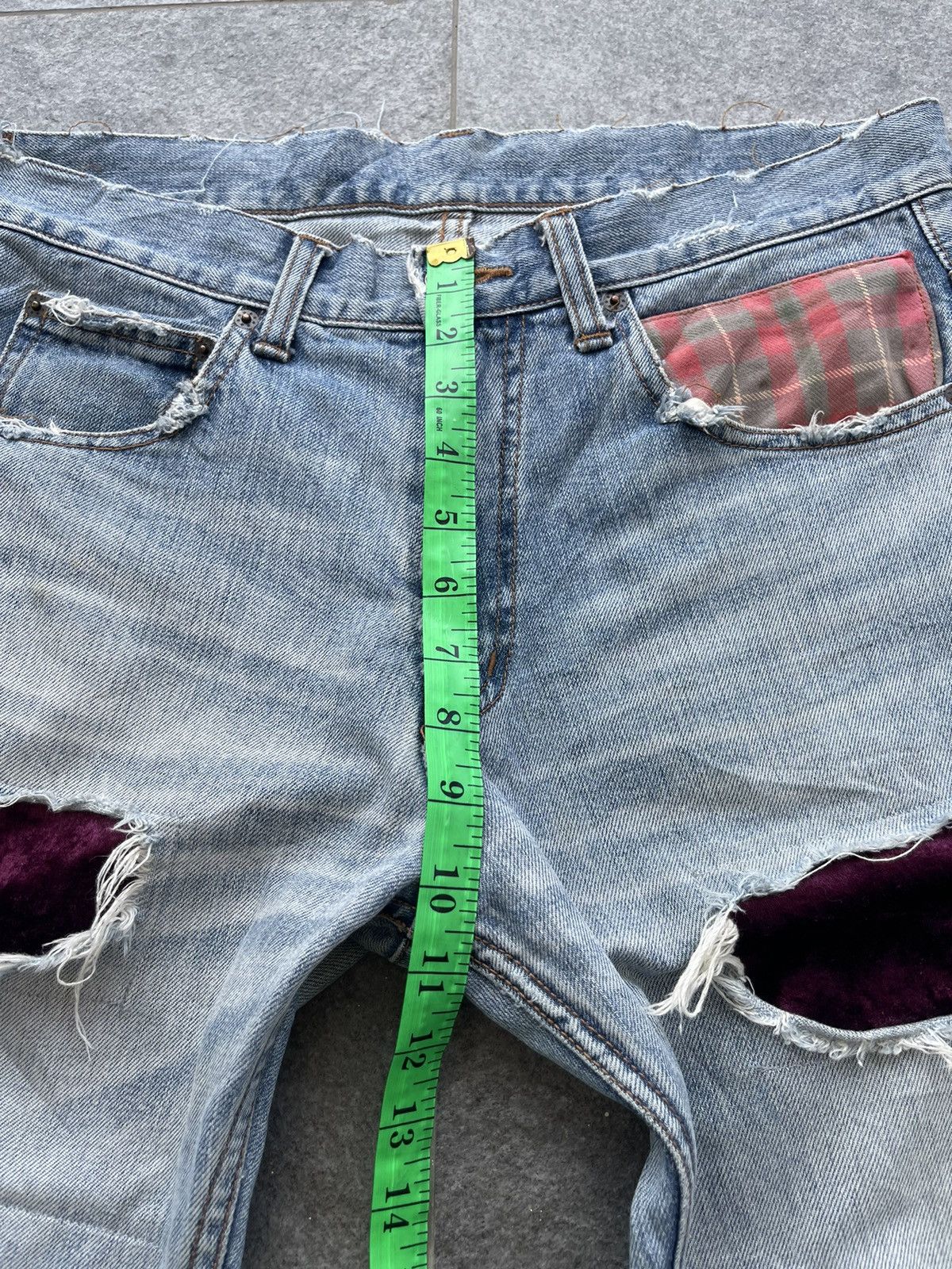 Japanese Brand Vintage Unbrand Distressed Denim Size US 32 / EU 48 - 14 Thumbnail