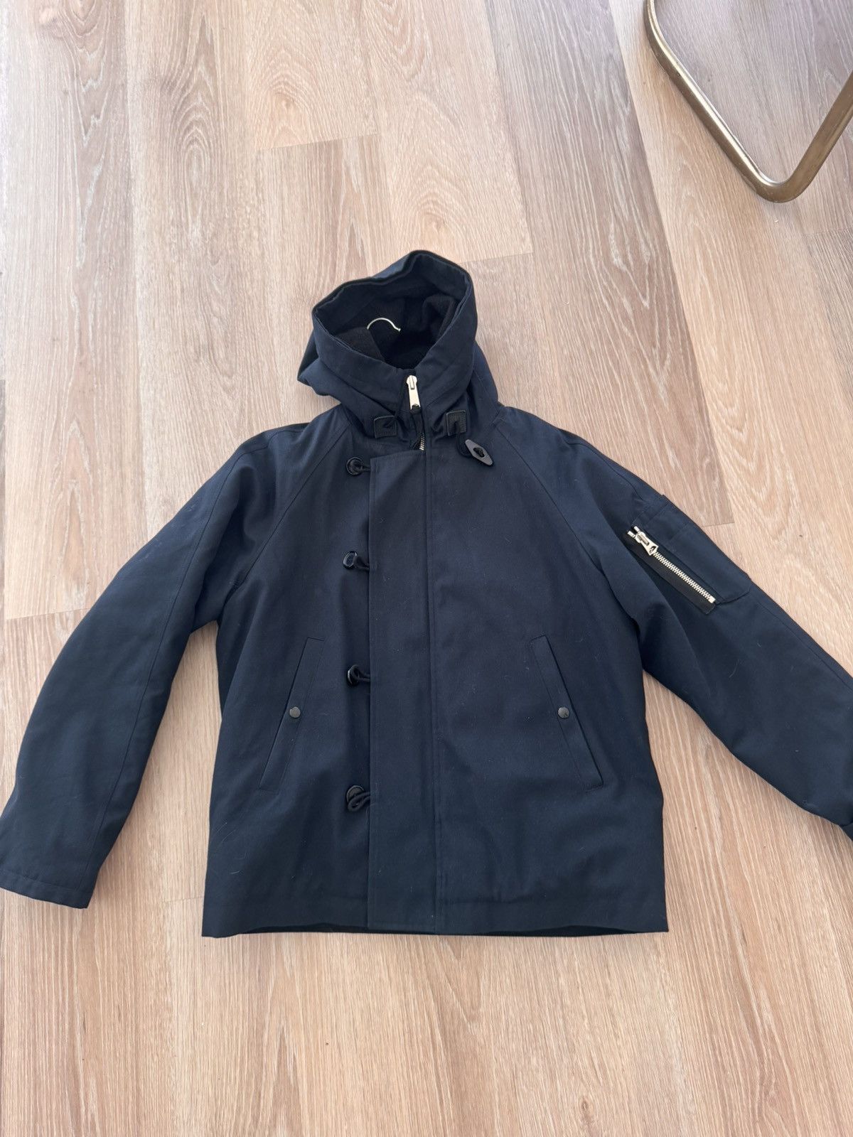 Sandro Navy Sandro Winter Coat Size US L / EU 52-54 / 3 - 1 Thumbnail