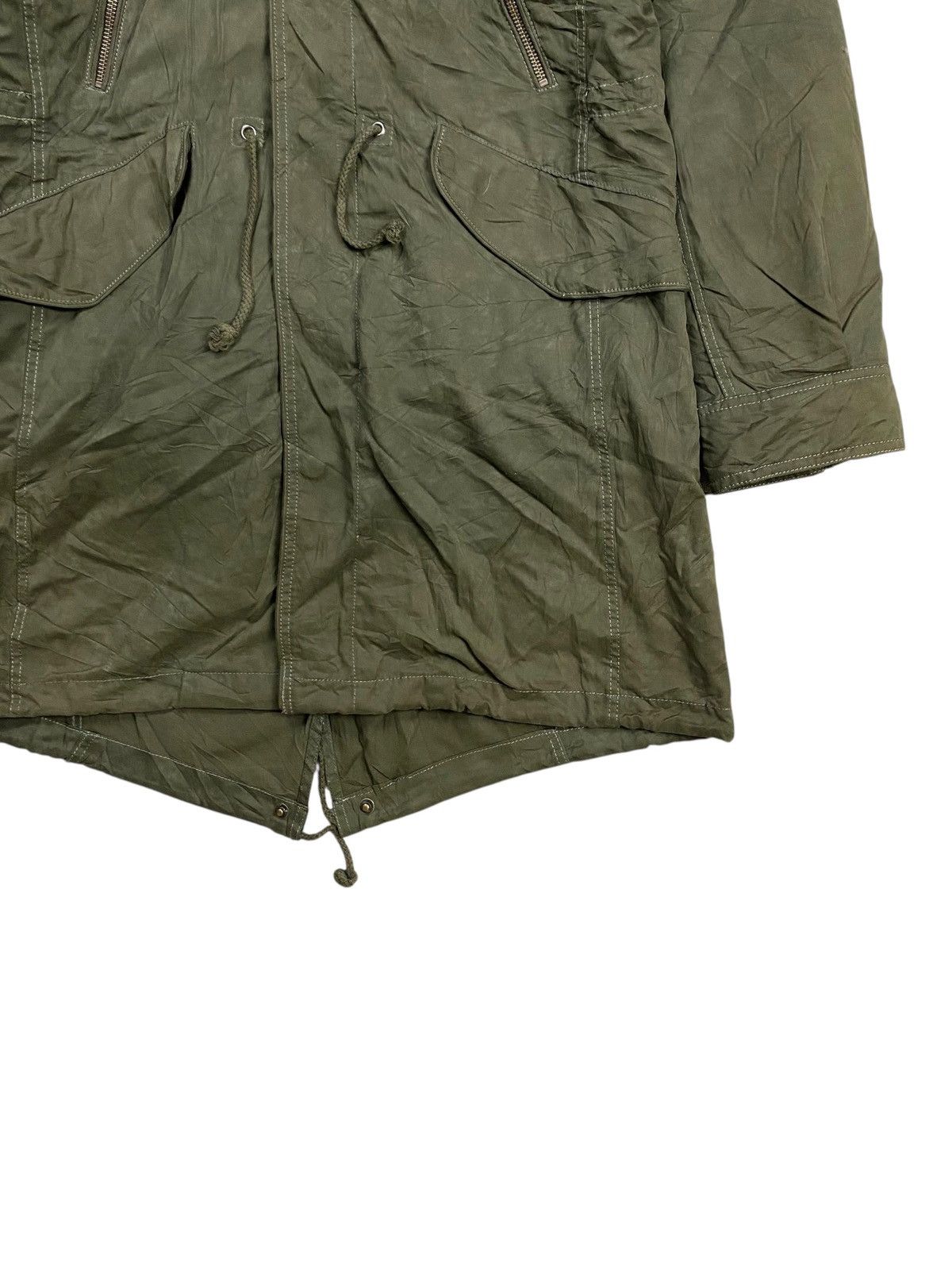 BUFFALO BOBS 2000s Buffalo Bobs Apocalypse Style Fur Hoodie Cargo Jacket Size US M / EU 48-50 / 2 - 5 Thumbnail
