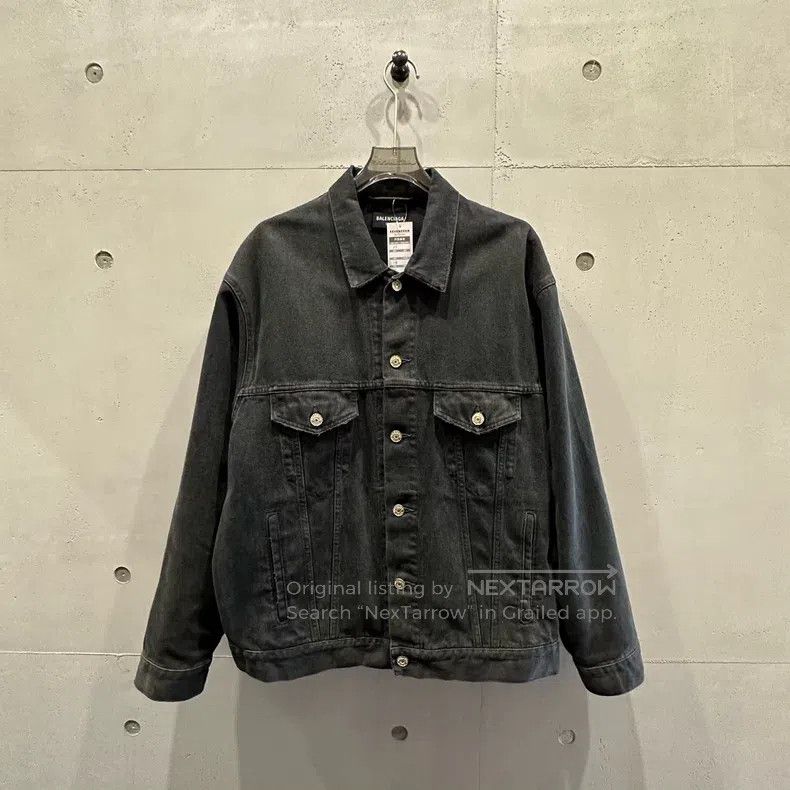 Balenciaga Balenciaga Luminous double B spray-painted graffiti denim Size XS / US 0-2 / IT 36-38 - 1 Thumbnail