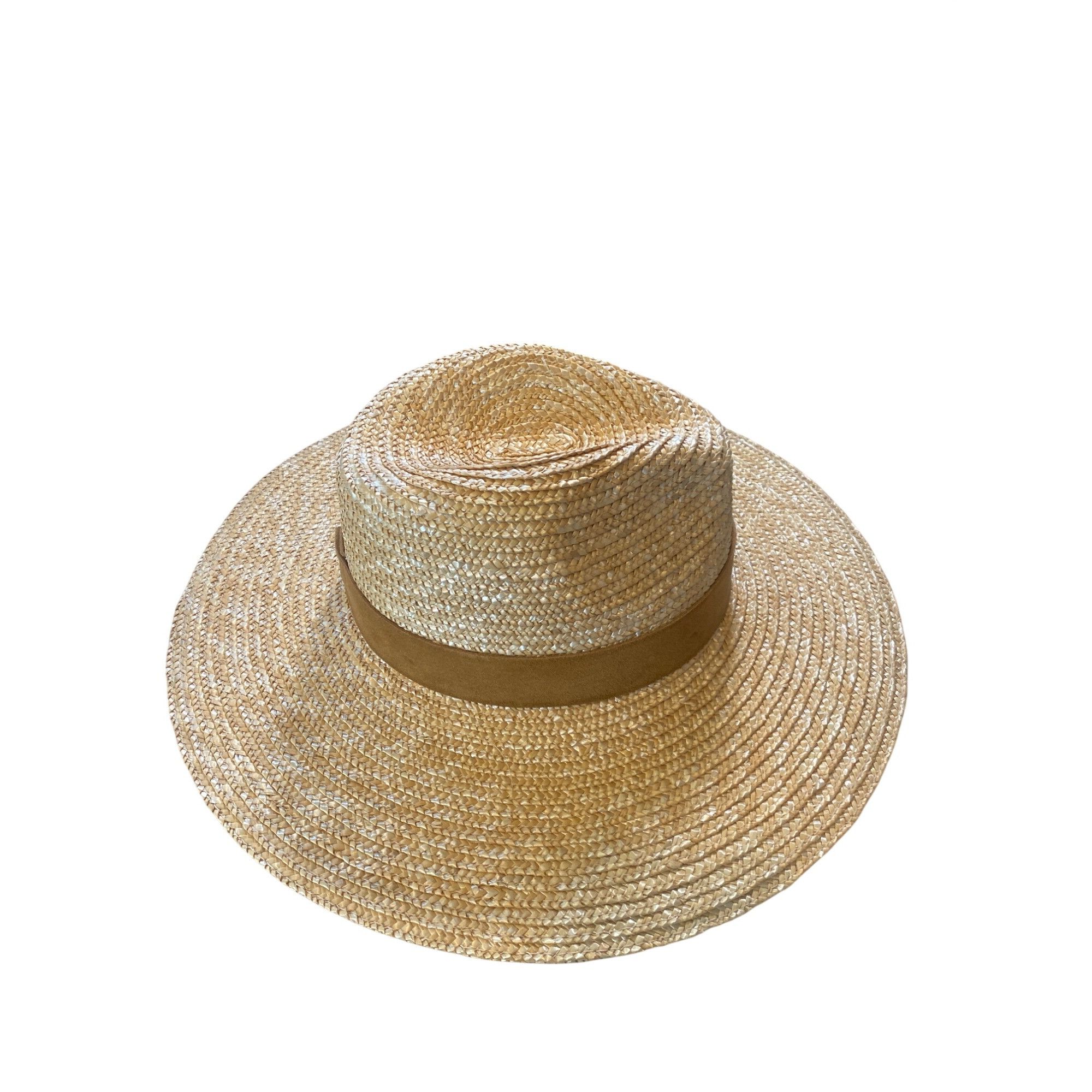 Other NWT Gigi Pip Isla Straw Fedora Hat S/M 57cm Adjustable Wide Size ONE SIZE - 20 Thumbnail