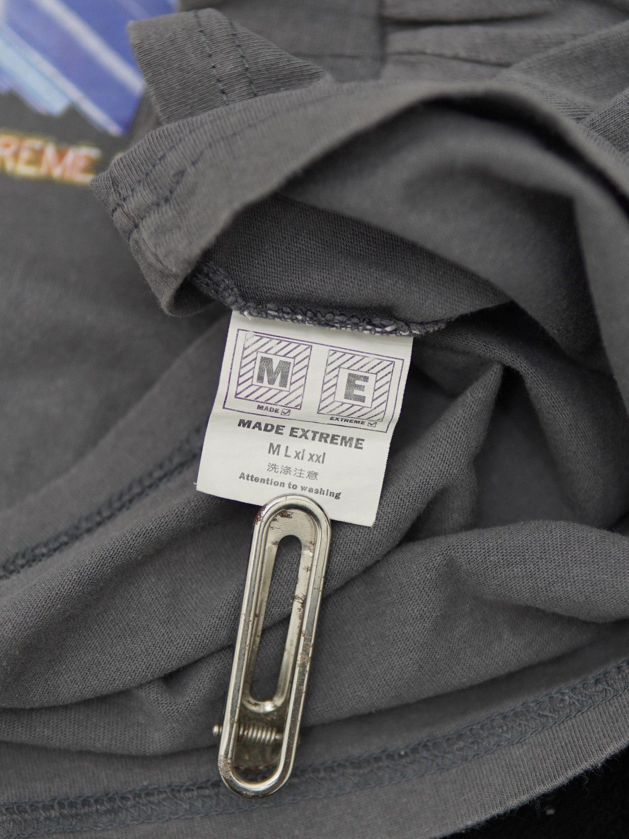 Japanese Brand Made Extreme x Black Air Aesthetic Angle Longsleeve Tee Size US XL / EU 56 / 4 - 10 Thumbnail