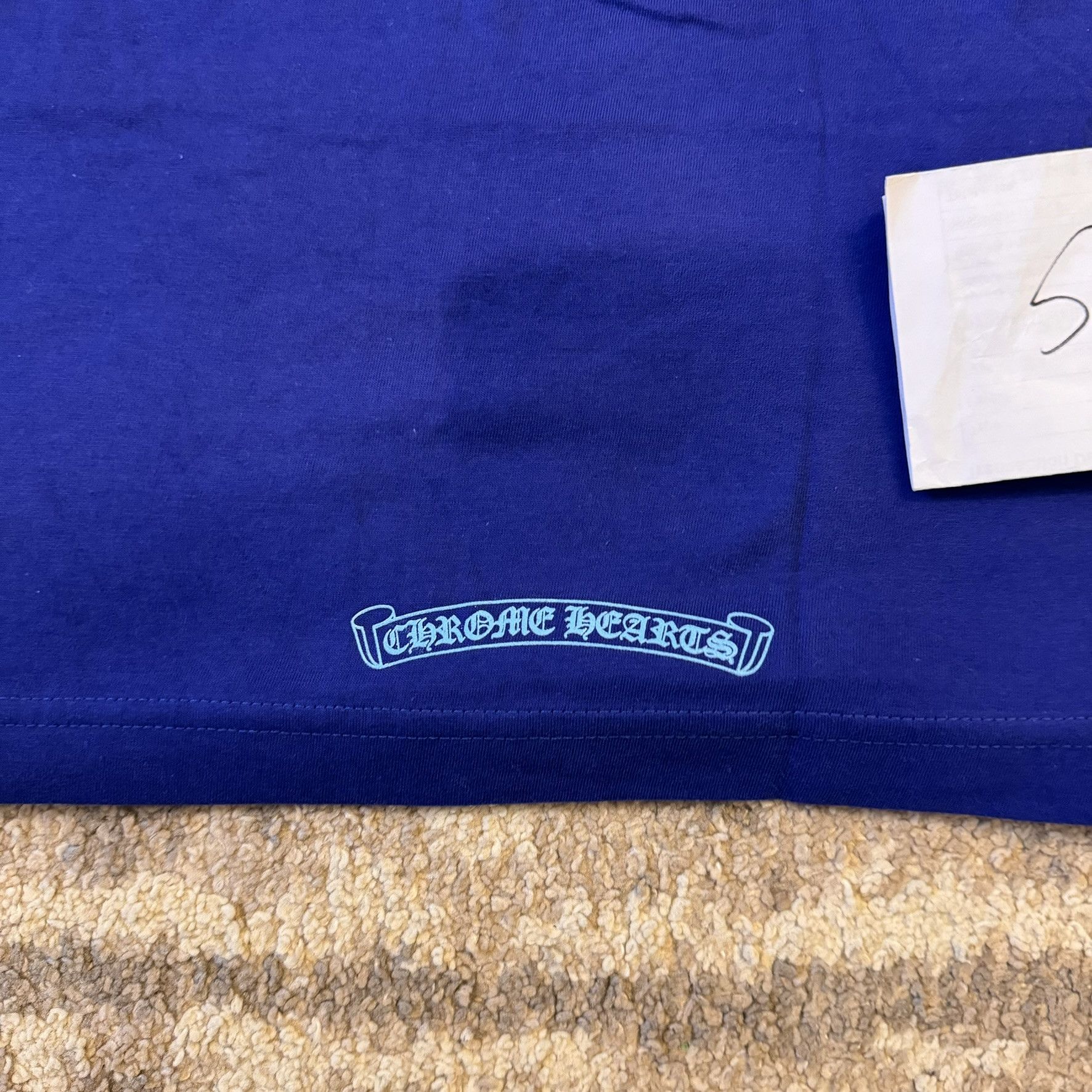 Chrome Hearts Chrome hearts star lapis blue pocket long sleeve tee LS Size US M / EU 48-50 / 2 - 4 Thumbnail