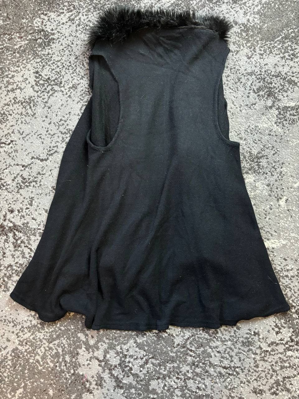 If Six Was Nine × Vintage Y2K Style Long Fur Collar Motorcycle Asymmetrical Ve Size US M / EU 48-50 / 2 - 6 Thumbnail