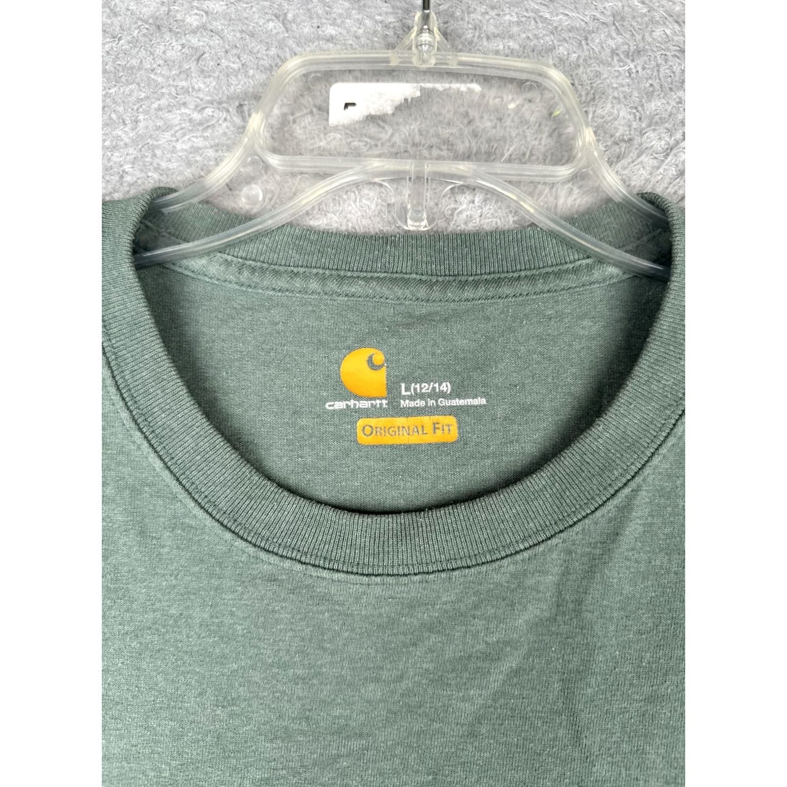 Carhartt Carhartt Shirt Womens L Green Short Sleeve Crew Neck Pocket T-Shirt Size L / US 10 / IT 46 - 7 Thumbnail