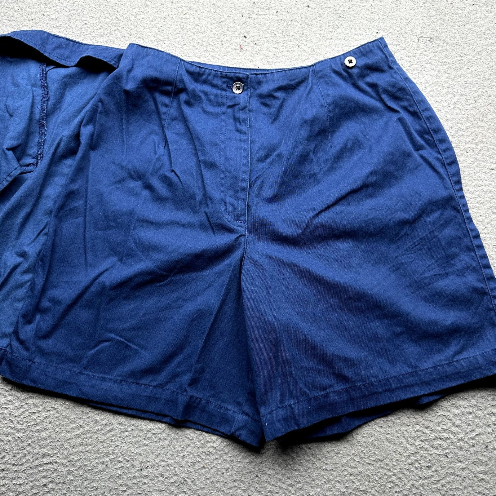 Nike Vintage 90s Nike Golf Blue Skort Shorts Womens M 10 27x6.5 Size 32" / US 10 / IT 46 - 10 Thumbnail