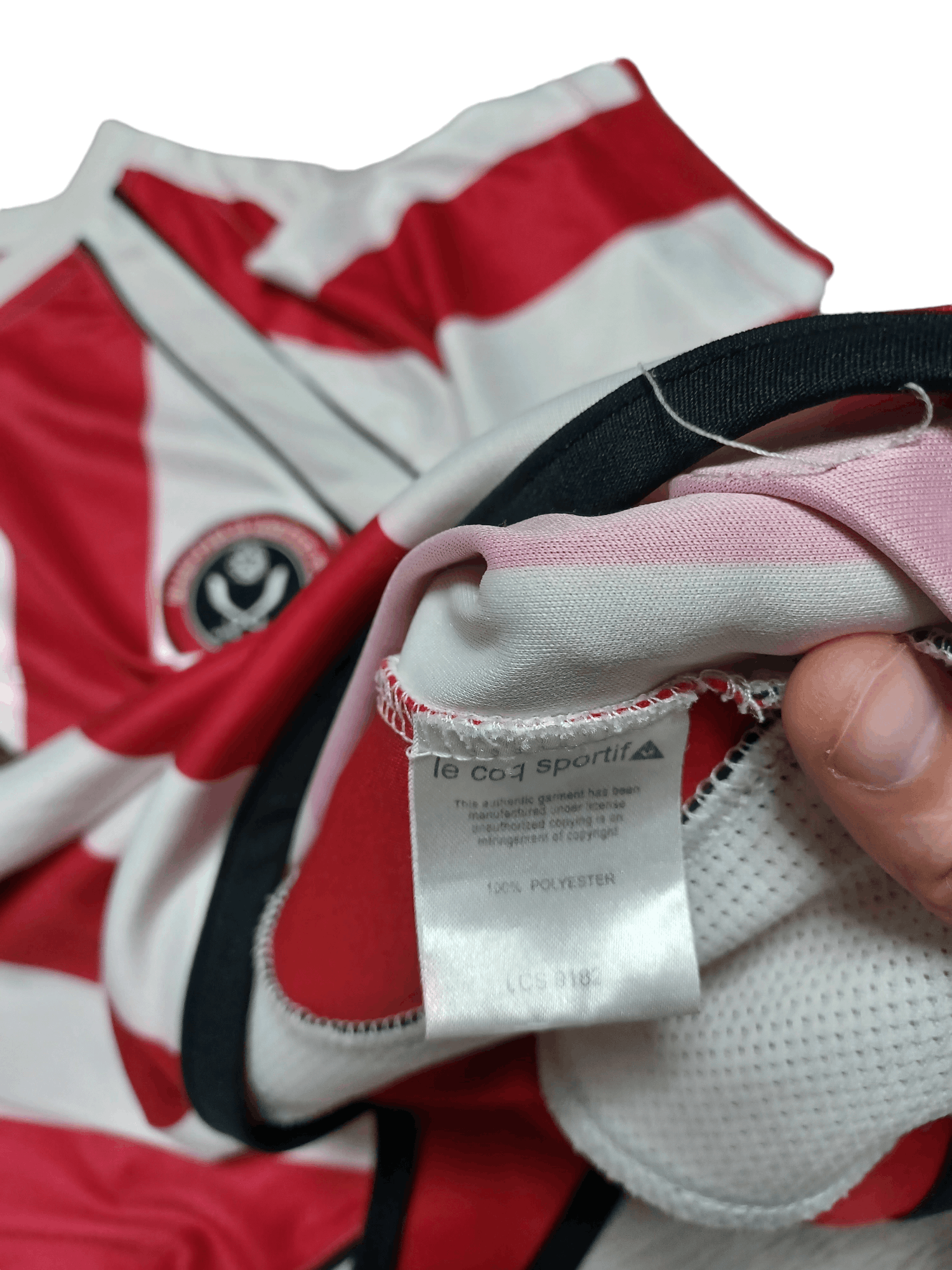 Le Coq Sportif SHEFFIELD UNITED 2006/2007 LE COQ SPORTIFF SOCCER JERSEY Size US S / EU 44-46 / 1 - 4 Thumbnail