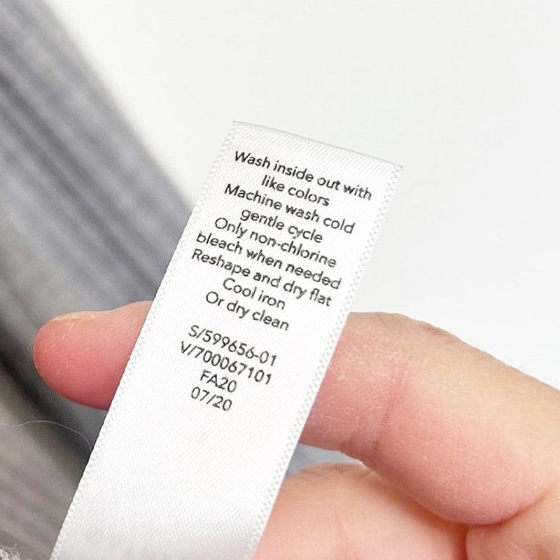 Athleta Athleta Gray Solstice Wrap Merino Wool Ribbed Cardigan Sz M Size M / US 6-8 / IT 42-44 - 4 Thumbnail