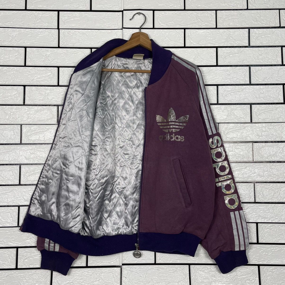 Adidas Adidas Purple Sweater Jacket Size US M / EU 48-50 / 2 - 9 Thumbnail