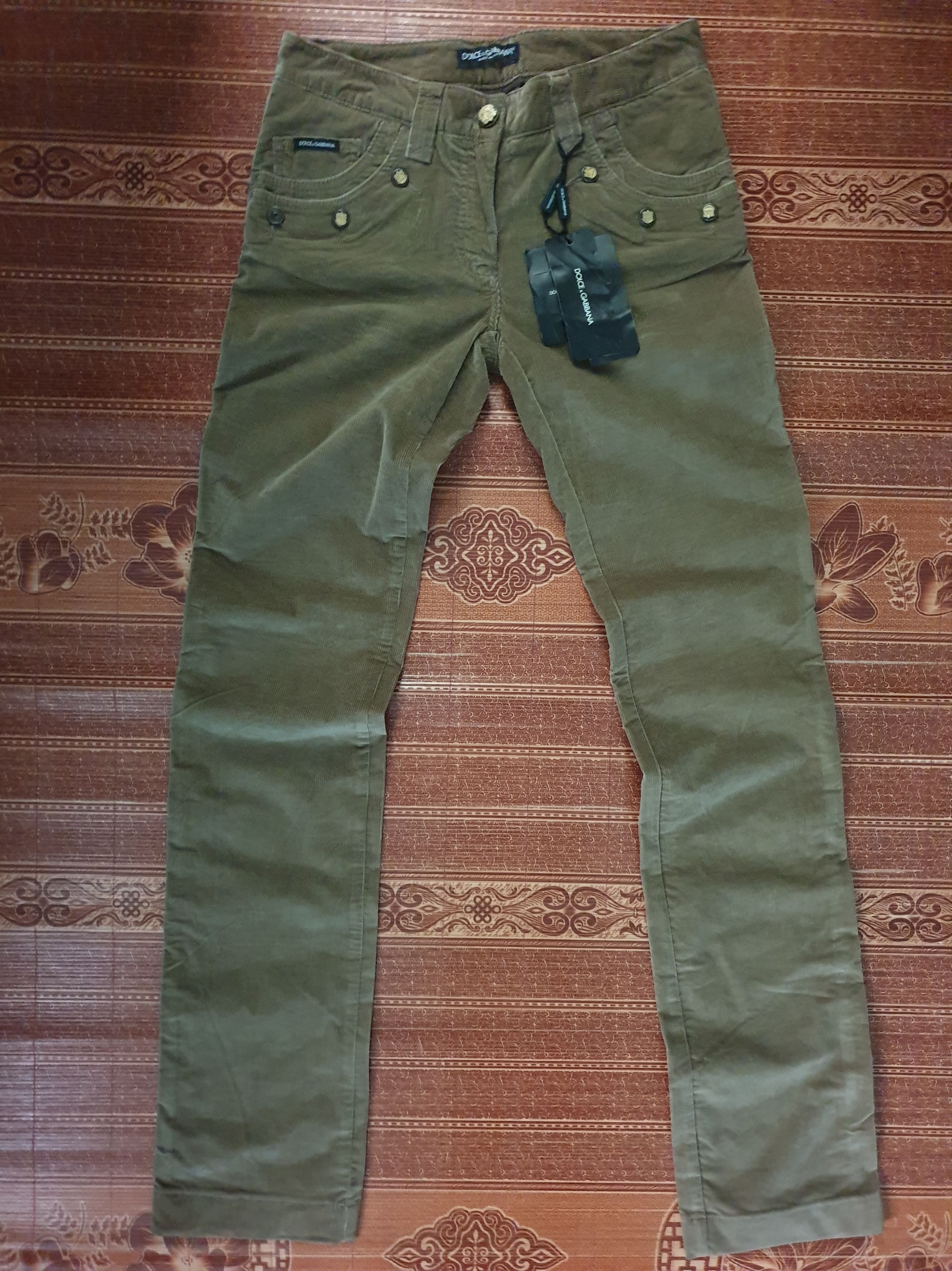 Dolce & Gabbana 💥Dolce & Gabbana Cudroy Chocolate pant Size US 29 - 1 Thumbnail