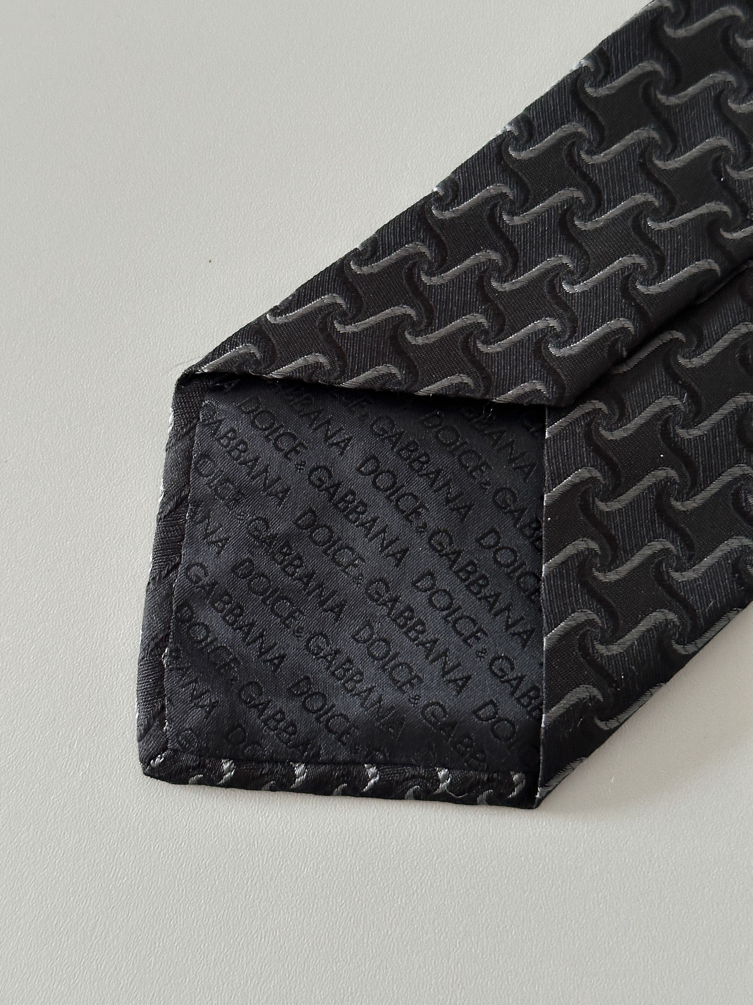 Dolce & Gabbana Dolce & Gabbana D&G Vintage Tie Size ONE SIZE - 5 Thumbnail
