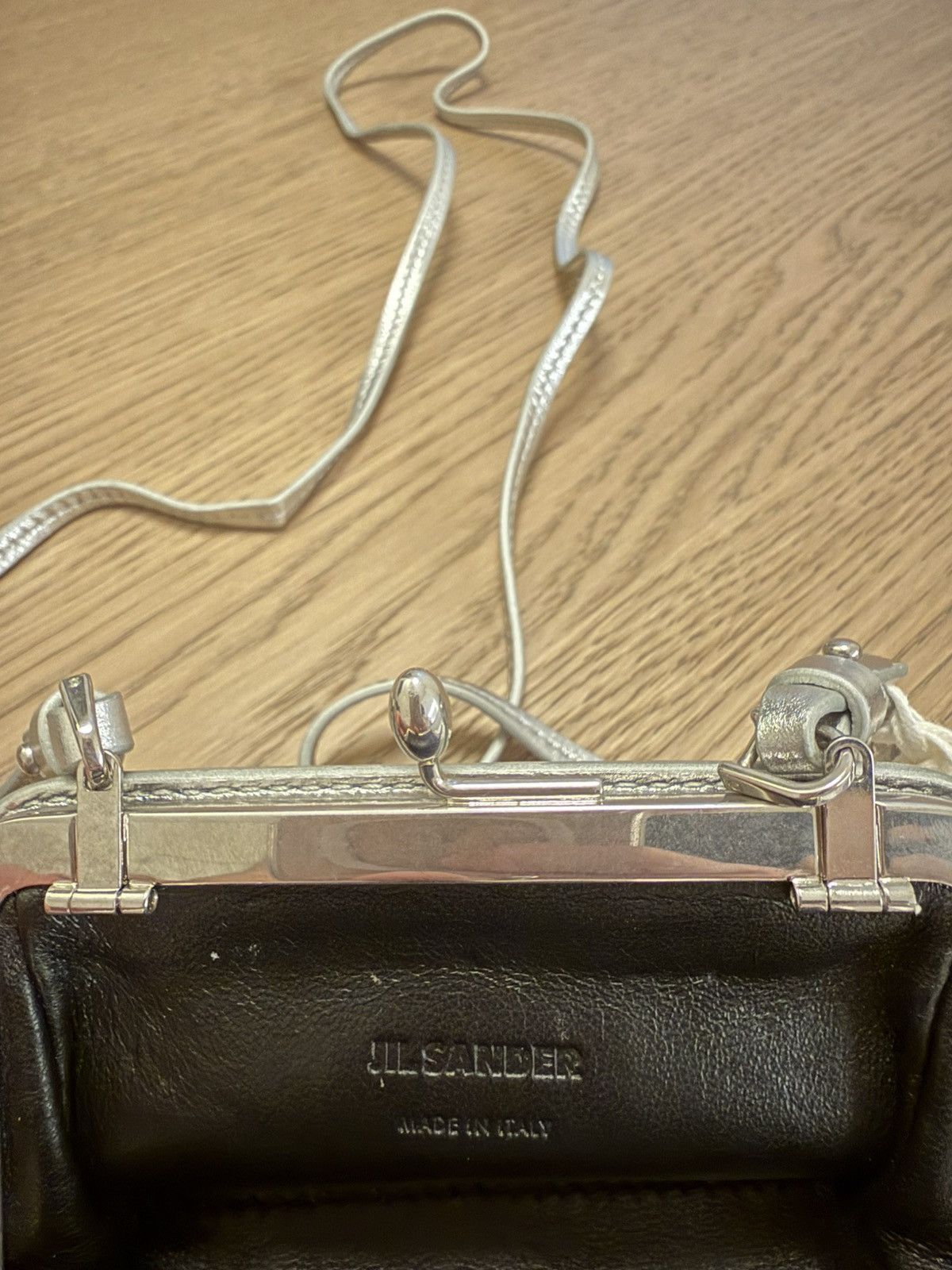 Jil Sander Jil Sander Goji Micro Metallic Leather Bag Size ONE SIZE - 4 Thumbnail