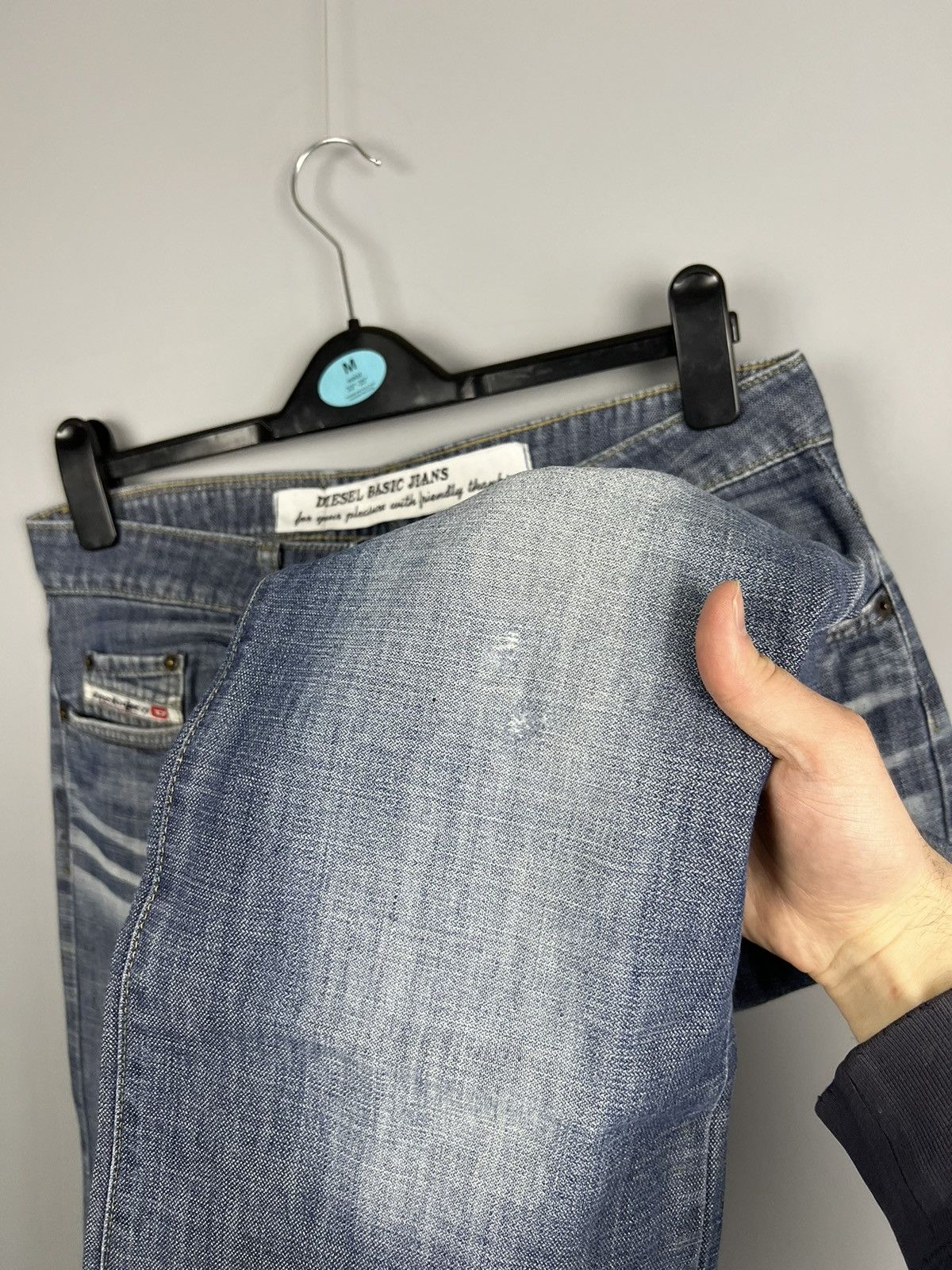 Diesel W33 Diesel Industry Denim Division Vintage Jeans Distressed Size US 33 - 6 Thumbnail