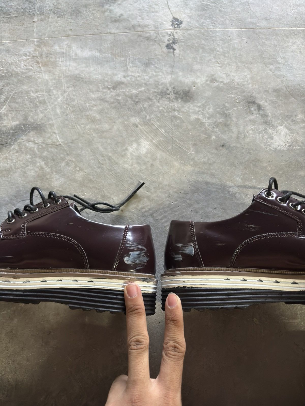 In The Attic archived IN THE ATTIC poem boot japanese fashion punk grunge Size US 9 / EU 42 - 9 Thumbnail