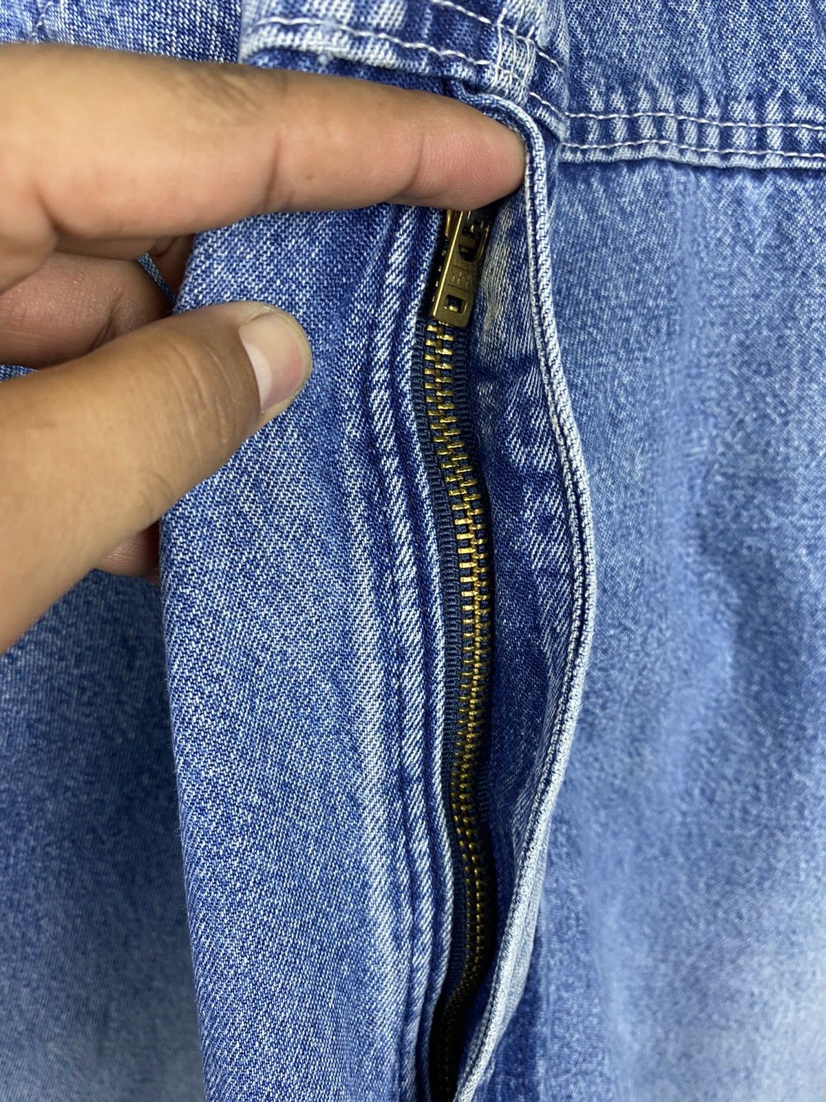 Carhartt × Carhartt Wip × Vintage Vintage Carhartt Distress Jumpsuit Size US 42 / EU 58 - 10 Thumbnail