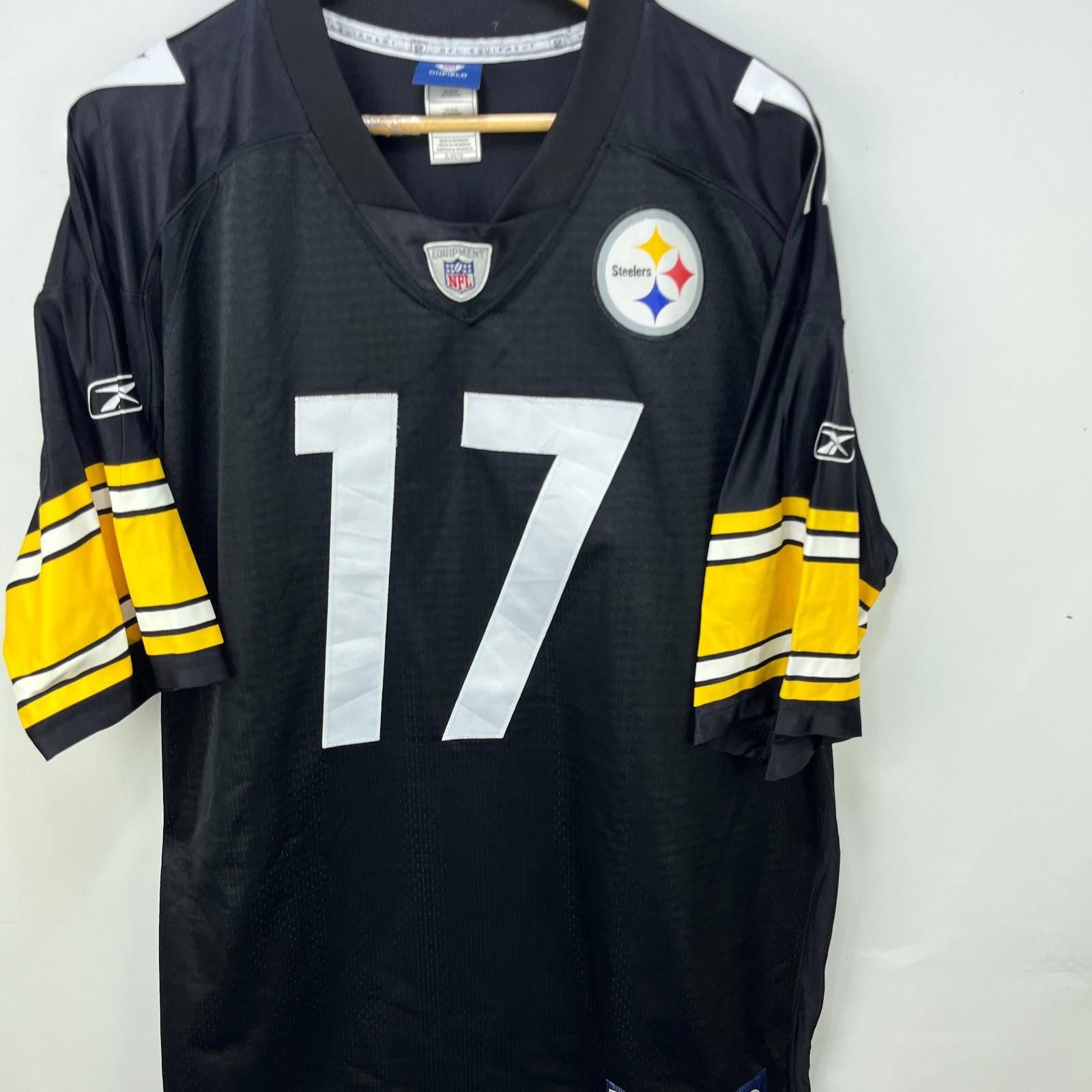 Reebok Vintage Pittsburgh Steelers Reebok Mike Wallace Jersey XL Size ONE SIZE - 2 Thumbnail