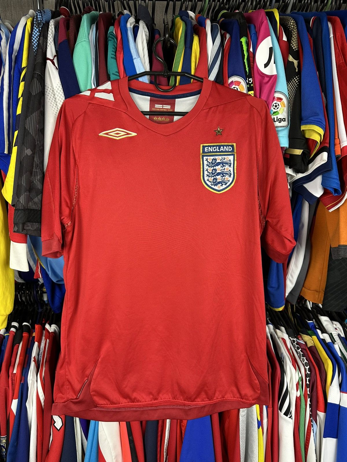 Umbro Vintage Retro Umbro England Soccer Jersey Football Shirt Size US M / EU 48-50 / 2 - 1 Thumbnail