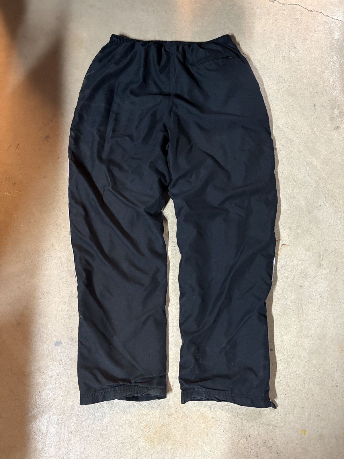 Champion Vintage 90s Champion Baggy Track Pants Black Gray Size Large Size US 34 / EU 50 - 4 Thumbnail