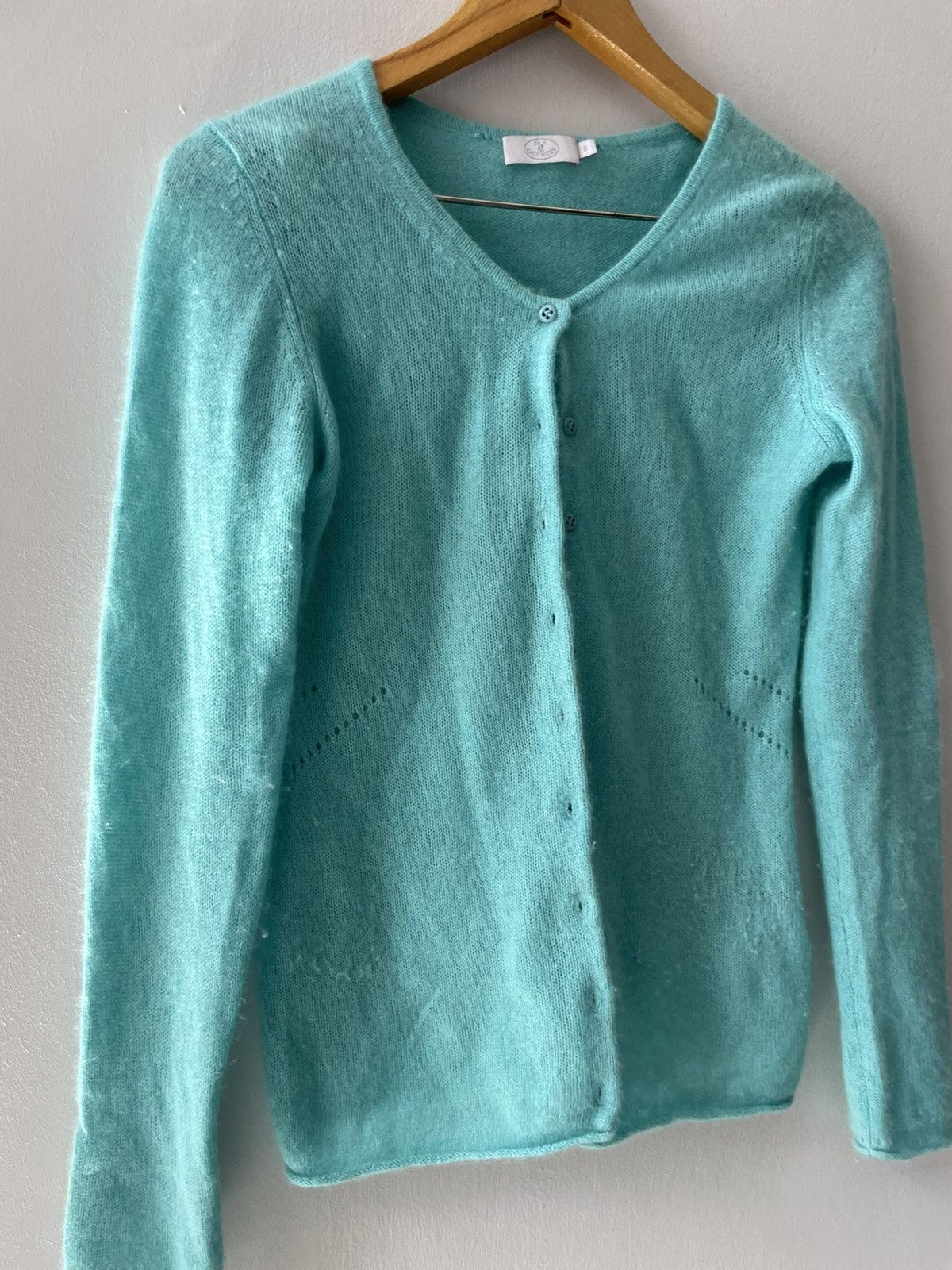 Vintage Silk and cashmere cardigan Size S / US 4 / IT 40 - 5 Thumbnail