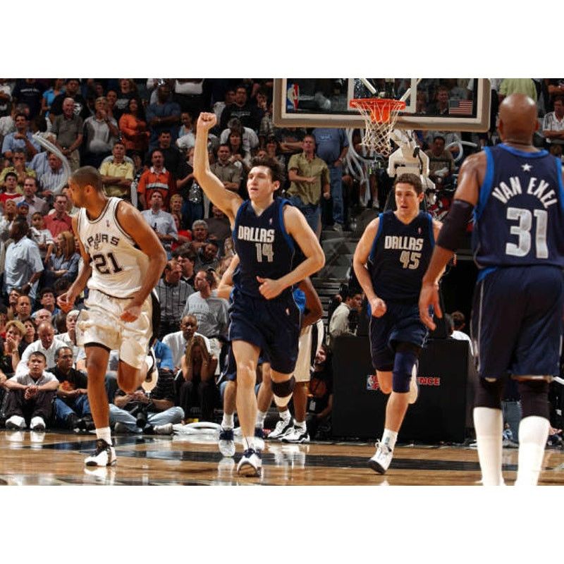 NBA × Starter San Antonio Spurs 2003 TEXAS Dallas Mavericks MAJESTIC shirt Size US M / EU 48-50 / 2 - 9 Thumbnail