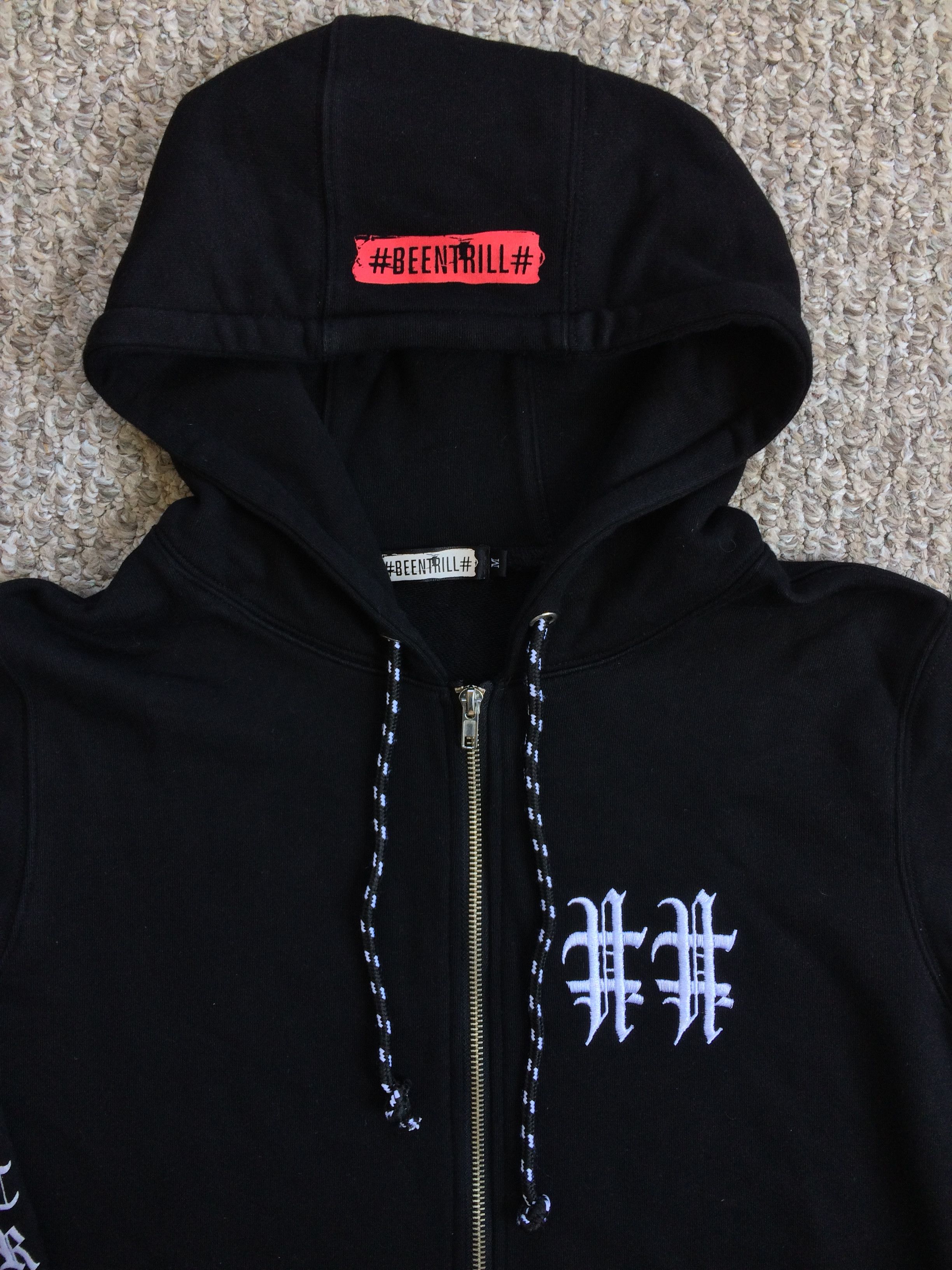 Been Trill OG Been Trill Logo Zip Hoodie Size US M / EU 48-50 / 2 - 6 Thumbnail