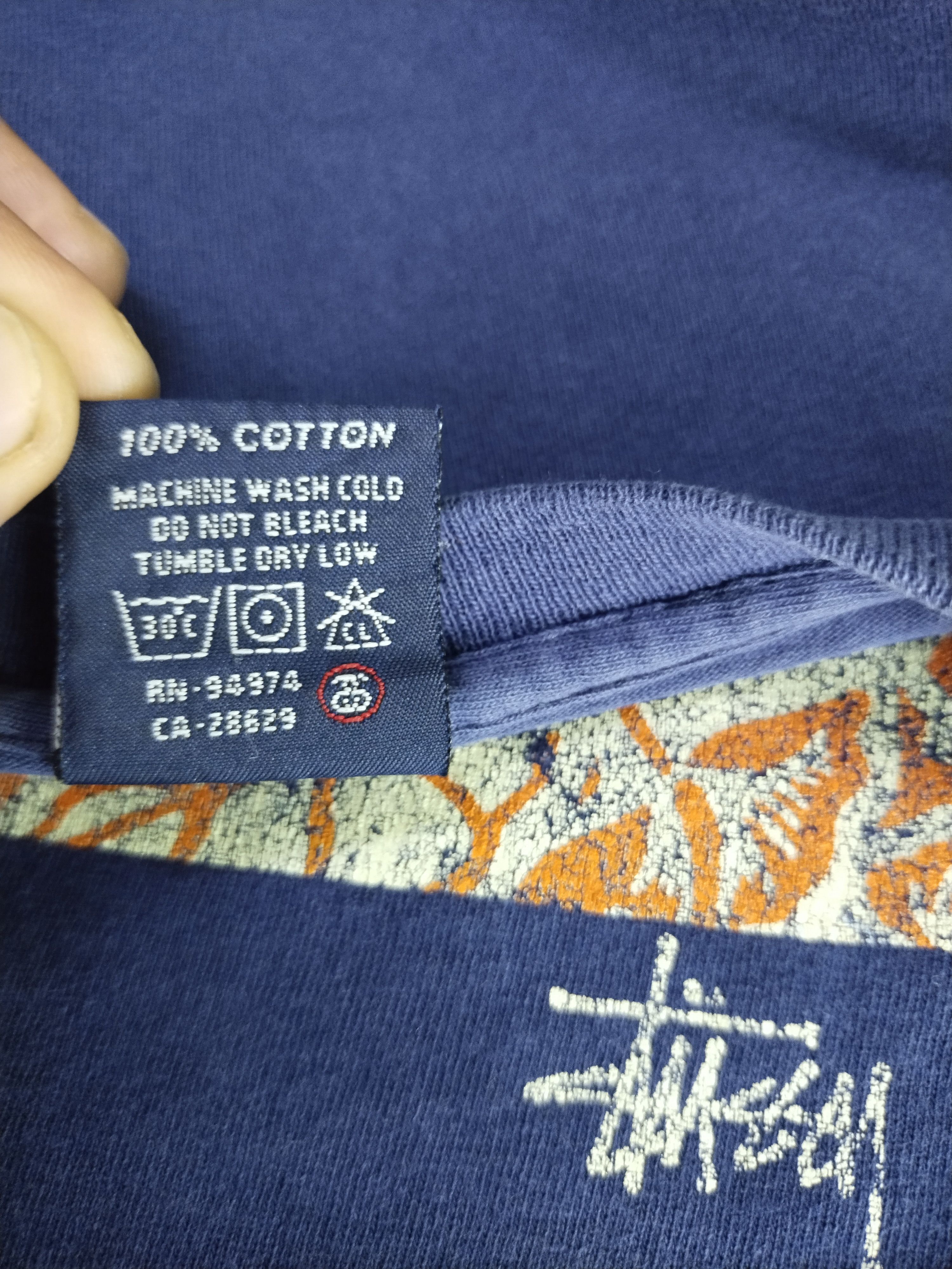 Stussy × Vintage Vintage 90's Hawaii Stussy Blue Tee Size US M / EU 48-50 / 2 - 9 Thumbnail