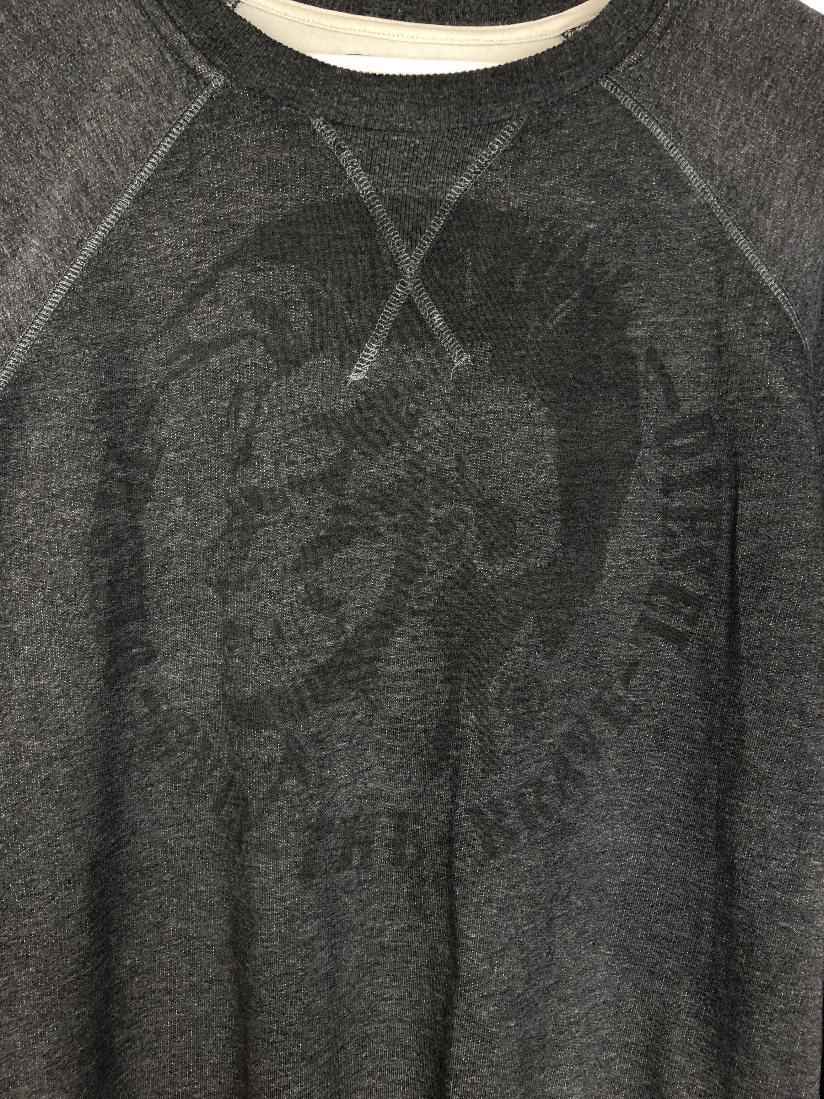 Diesel Diesel Sweatshirt Crewneck Center Logo Gray size M Size US M / EU 48-50 / 2 - 4 Thumbnail