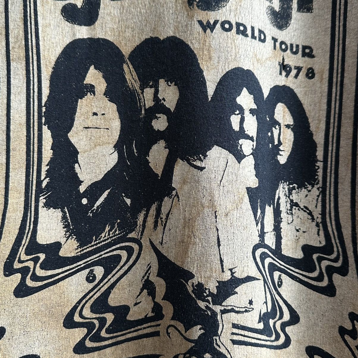Band Tees VINTAGE BLACK SABBATH WORLD TOUR 1978 TEE Size US XL / EU 56 / 4 - 4 Thumbnail