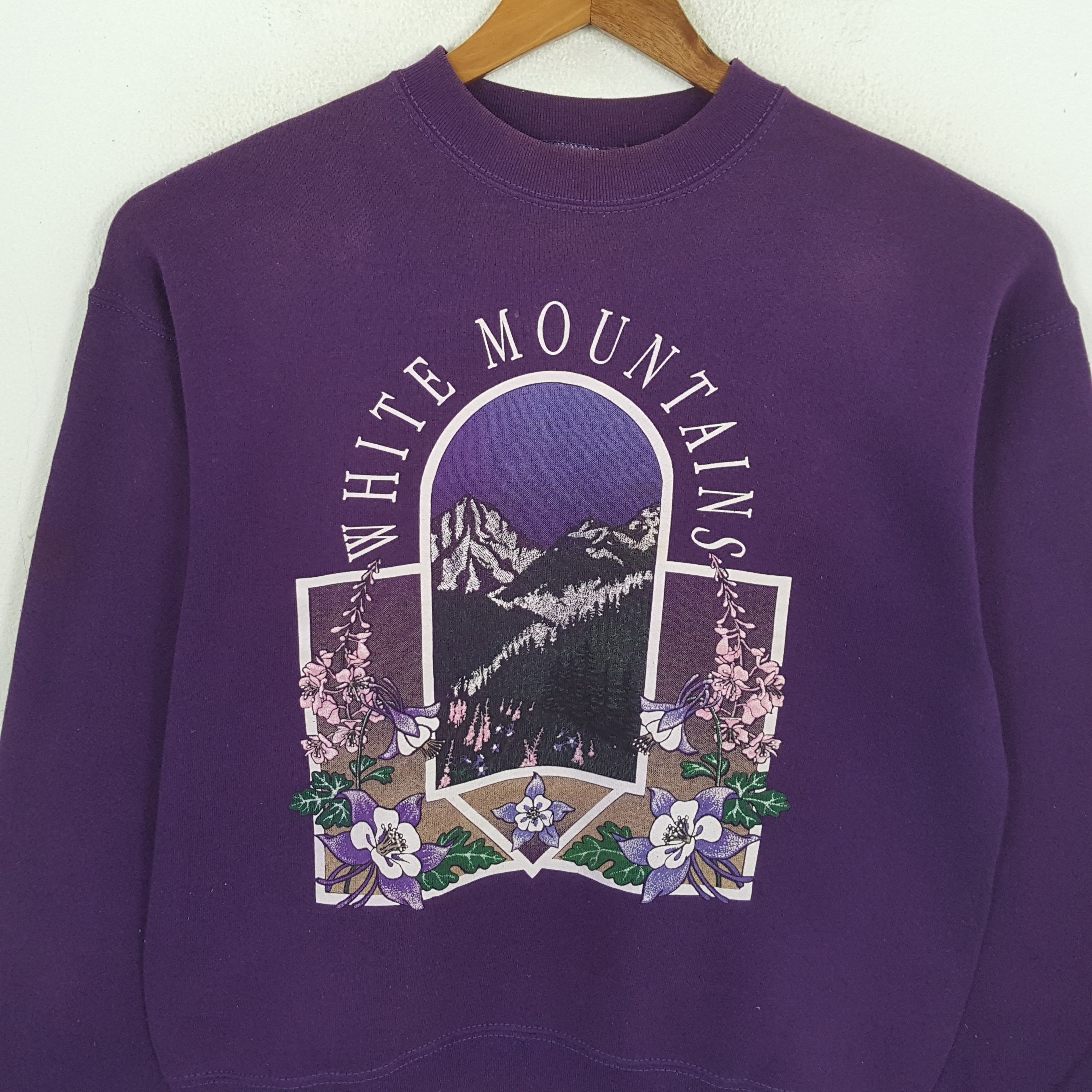 Vintage Vintage WHITE MOUNTAINS American Culture Promo Sweatshirts Size US L / EU 52-54 / 3 - 2 Thumbnail