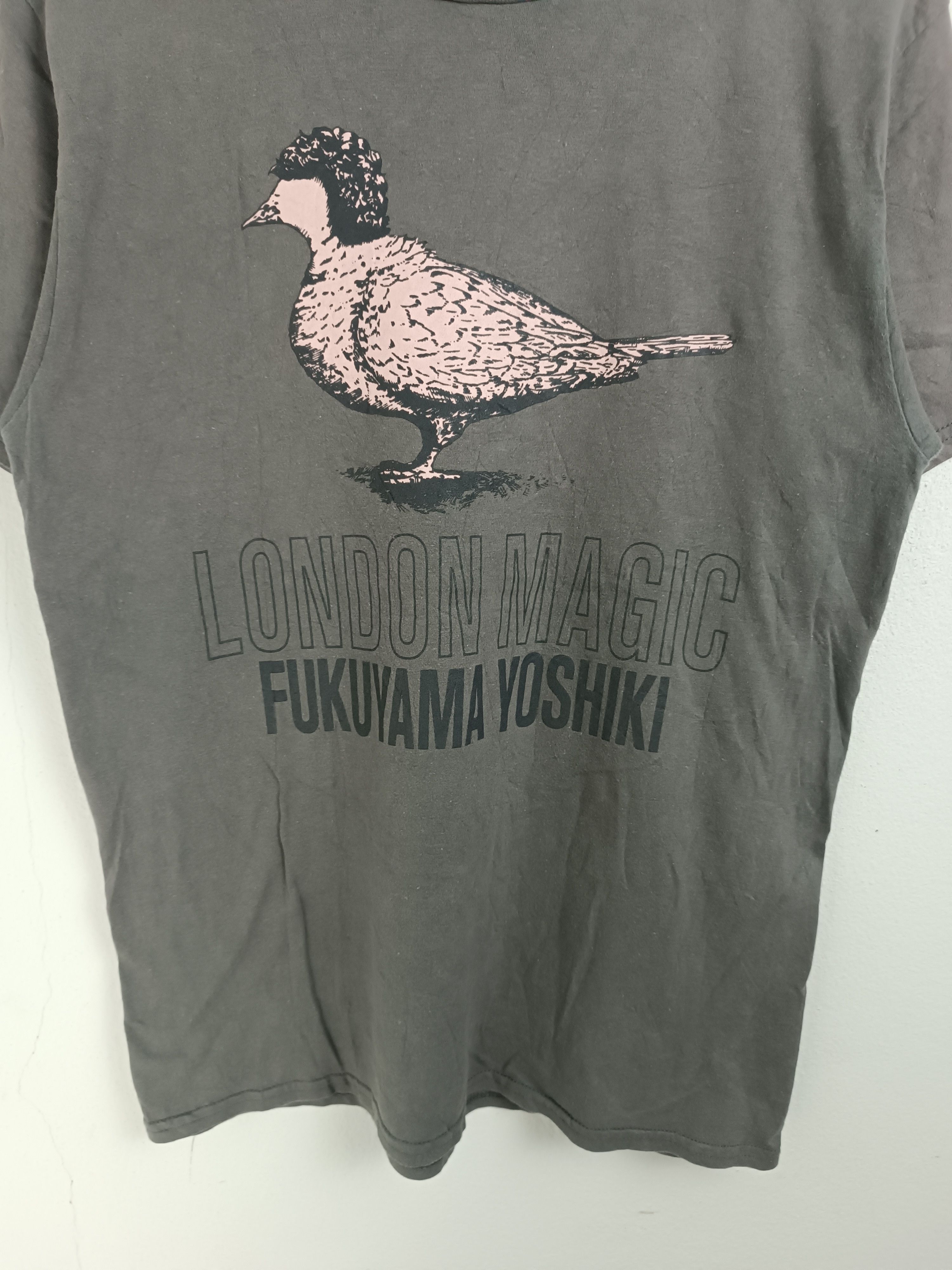 Band Tees VINTAGE YOSHIKI FUKUYAMA LONDON MAGIC TEE endoh okui Size US M / EU 48-50 / 2 - 8 Thumbnail