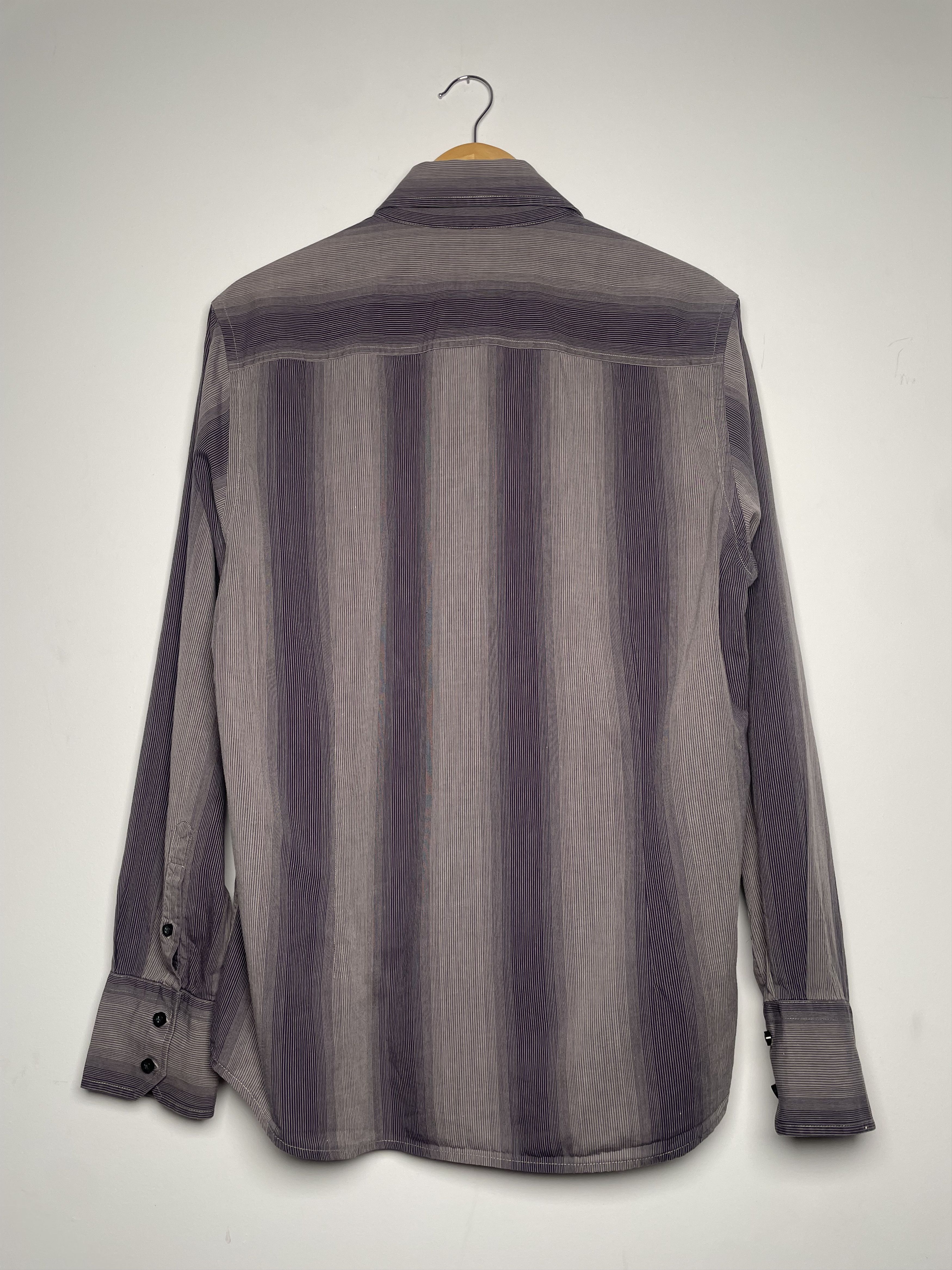 Kenneth Cole Periwinkle Circle Embroidered Kenneth Cole Shirt M Size US M / EU 48-50 / 2 - 4 Thumbnail