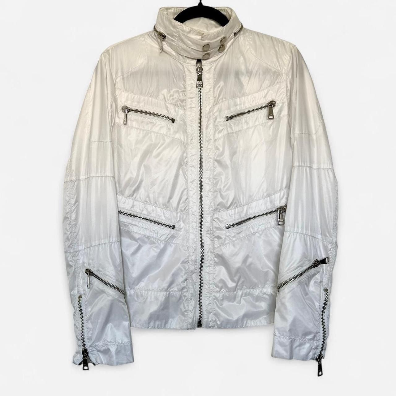 Dolce & Gabbana Dolce & Gabbana 2000s Multi Zipped White Nylon Jacket Size M / US 6-8 / IT 42-44 - 2 Thumbnail