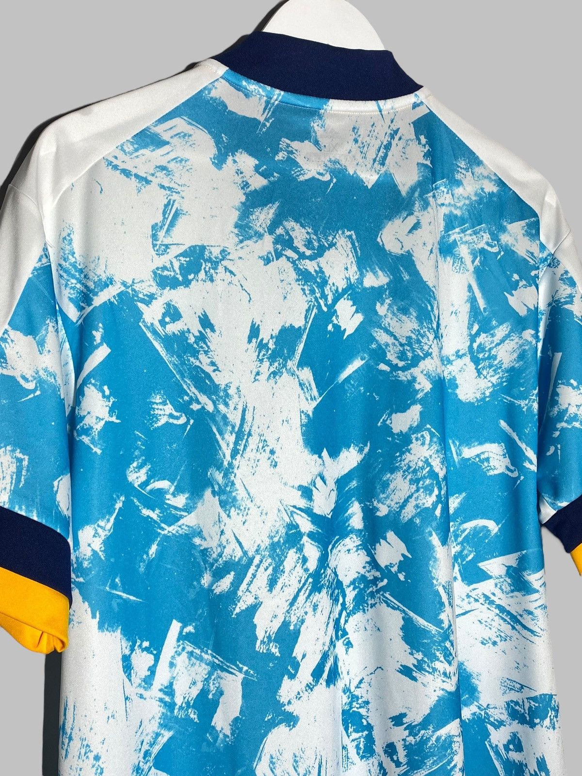 Adidas 🔥 ADIDAS WOLVES JERSEY BLUE SPLATTER FUTURE RAVE XL Size US XL / EU 56 / 4 - 10 Thumbnail