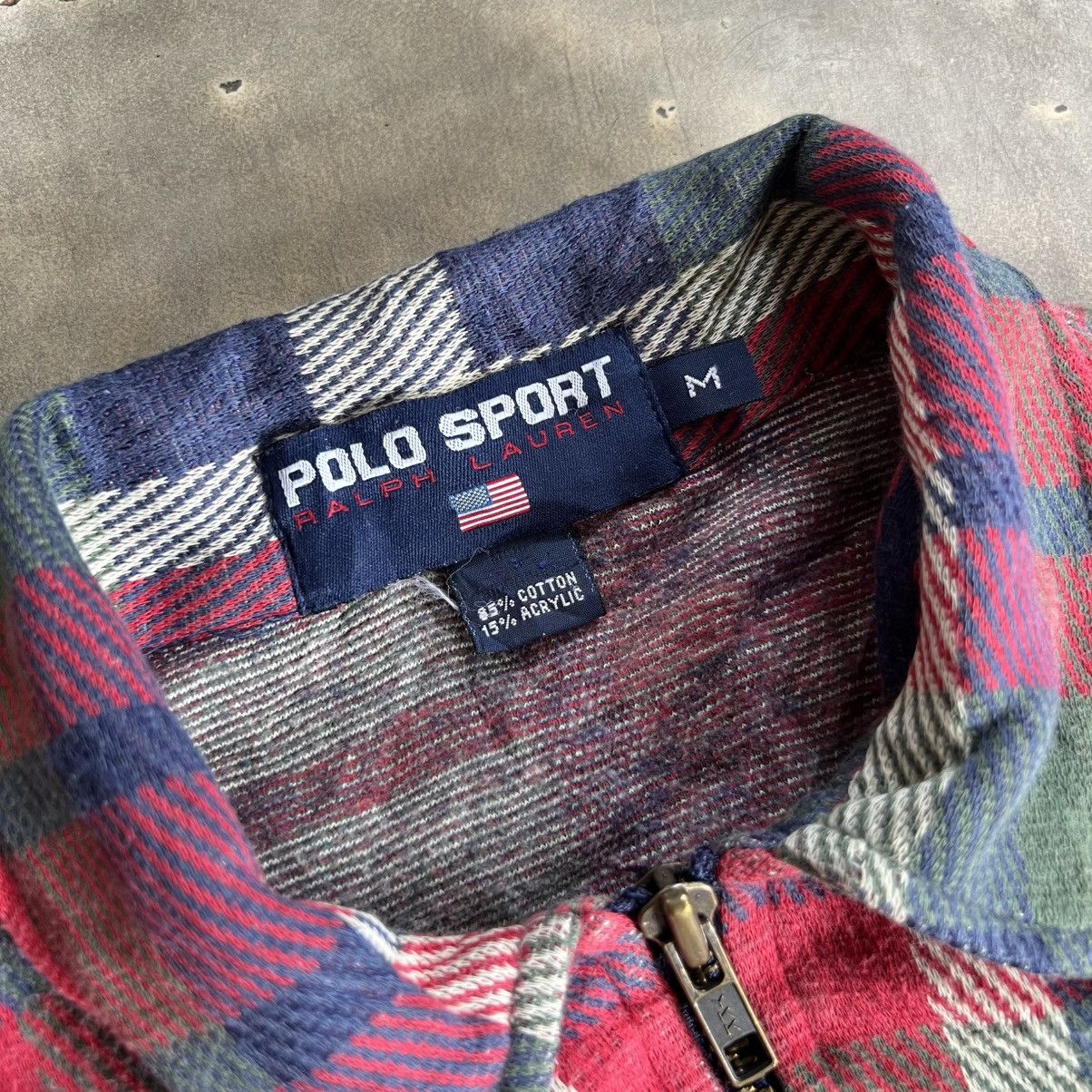 Polo Ralph Lauren Vintage Polo Sport Ralph Lauren Half Zip Long sleeve Shirt Size US M / EU 48-50 / 2 - 5 Thumbnail