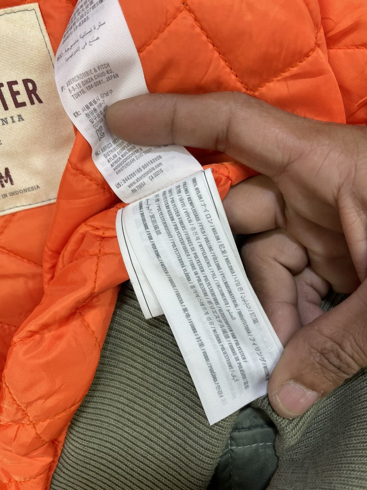 Hollister Hollister Ma-1 Flight Bomber Jacket Size US M / EU 48-50 / 2 - 14 Thumbnail