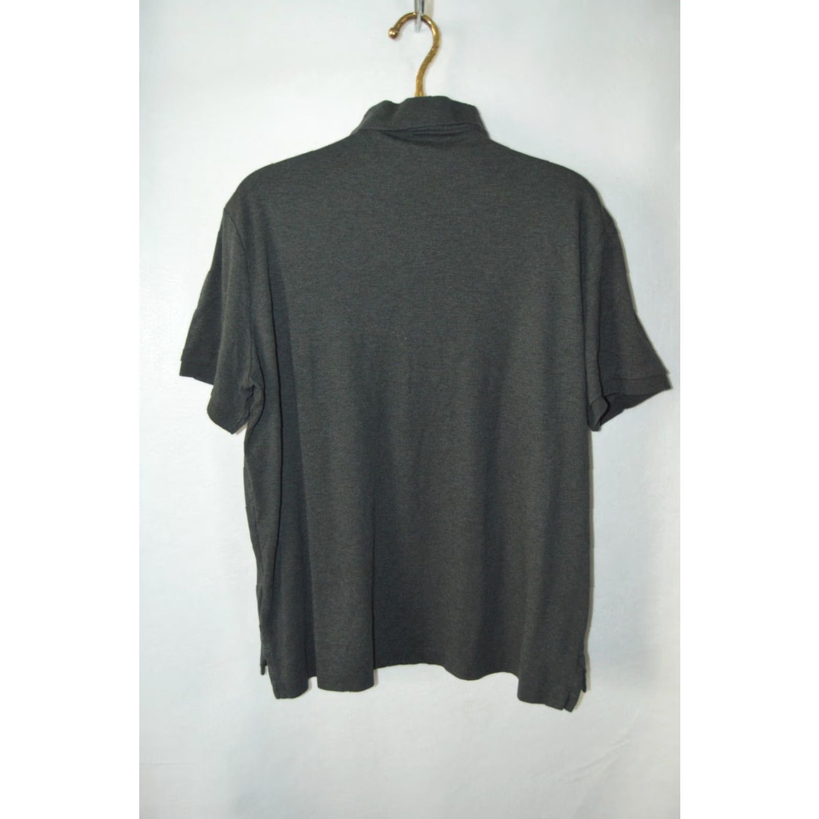 Ralph Lauren Polo Ralph Lauren Men's Polo SS Shirt XL Dark Gray Soft Cotton Size US XL / EU 56 / 4 - 3 Thumbnail