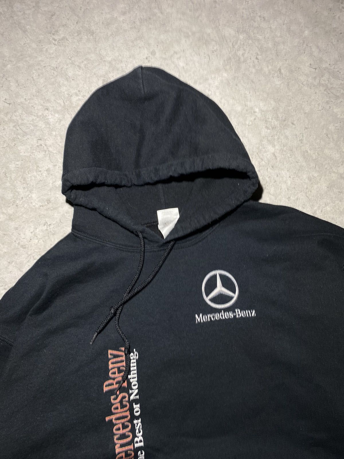 Mercedes-Benz × Vintage Vintage Mercedes Benz racing black hoodie Size US L / EU 52-54 / 3 - 2 Thumbnail