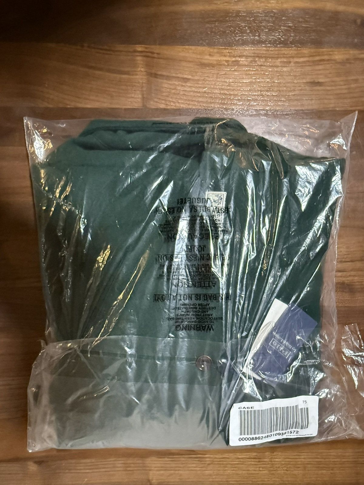 Polo Ralph Lauren Polo Ralph Lauren Suede-Patch Wool Twill Overshirt Green XL Size US XL / EU 56 / 4 - 9 Thumbnail