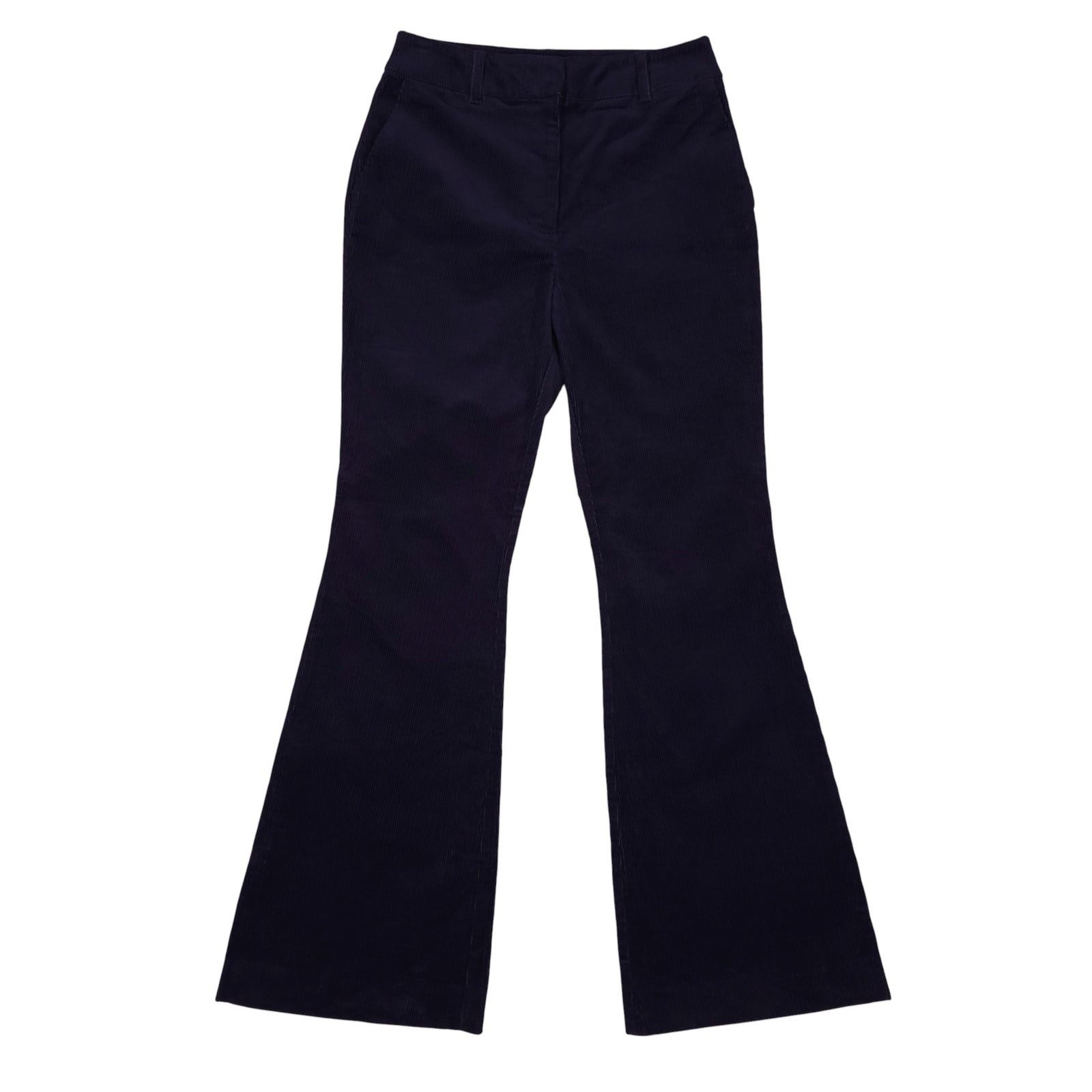 Boden Boden High Waist Corduroy Flares Navy Blue Sz 8 Size 32" / US 10 / IT 46 - 1 Thumbnail