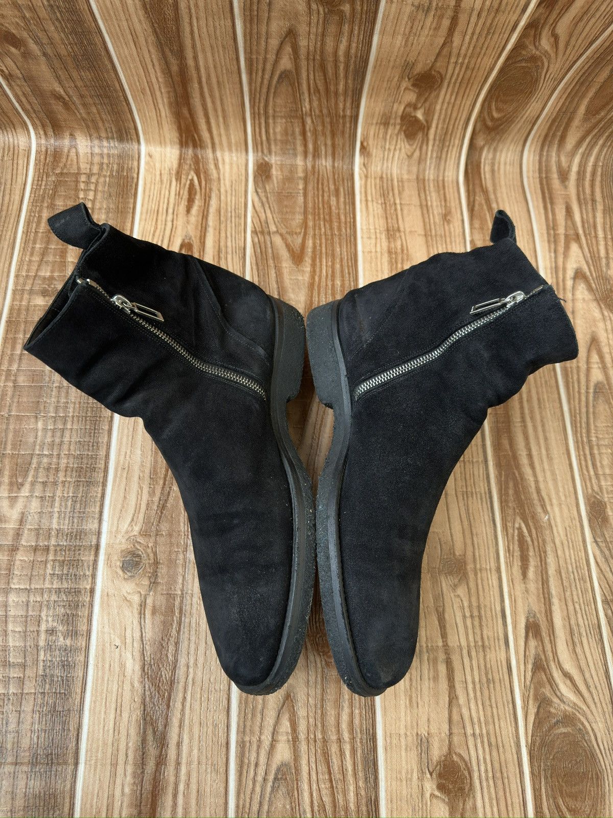 Dior × Kris Van Assche Dior Homme KVA 12AW Calf Skin Zip Boots Size US 9 / EU 42 - 5 Thumbnail