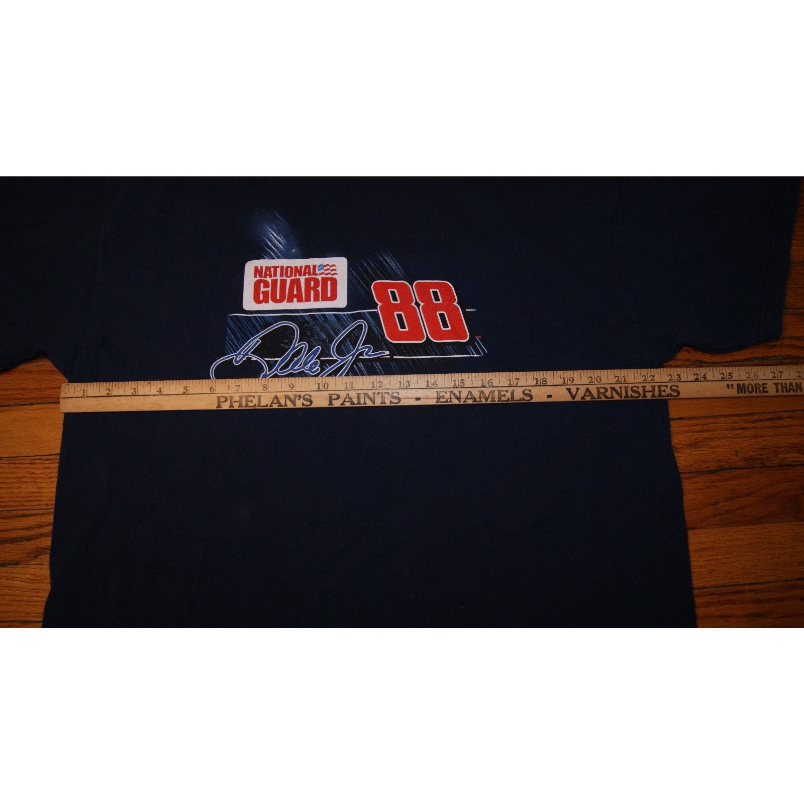 Vintage VTG Y2K Dale Earnhardt Jr 2 Sided National Guard XL TShirt Size US XL / EU 56 / 4 - 7 Thumbnail