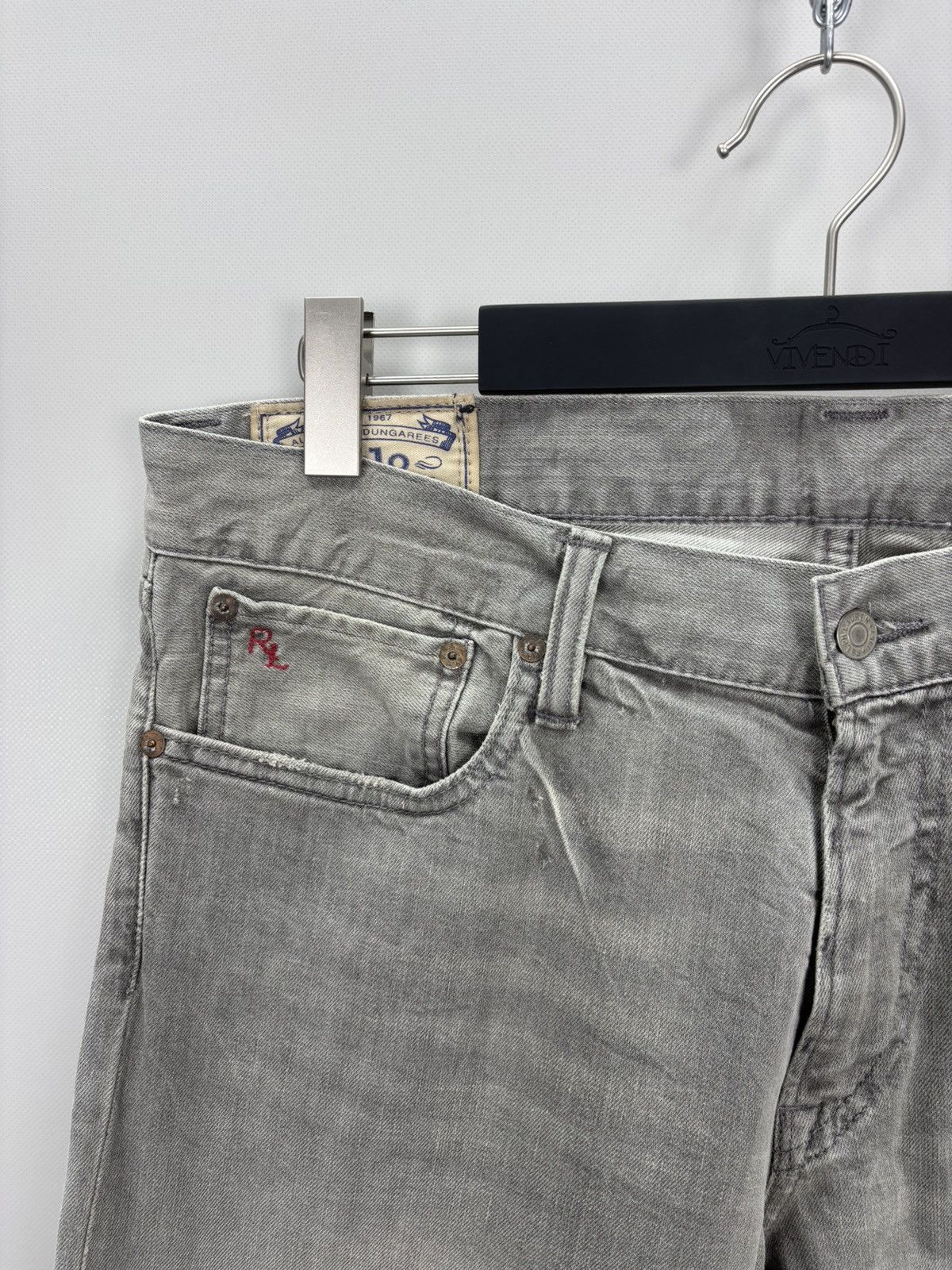 Polo Ralph Lauren Mens jeans Polo Ralph Lauren Size 36 Color Gray Size US 36 / EU 52 - 4 Thumbnail