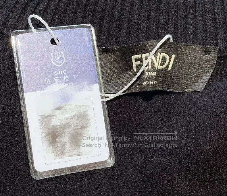 Fendi Fendi Knitted Blazer, 100% Made of Wool Size US M / EU 48-50 / 2 - 5 Thumbnail